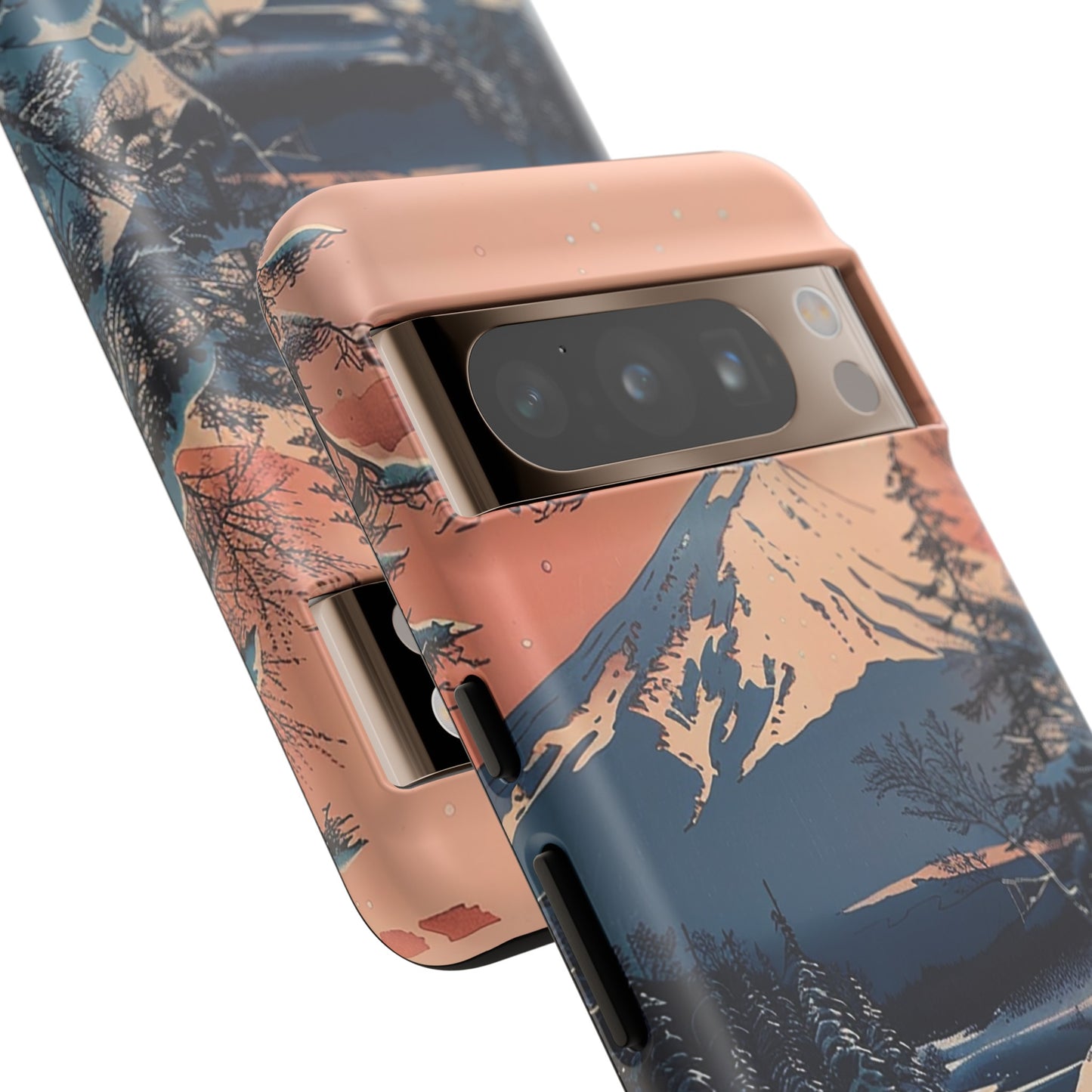 Snow Covered Mountain Tough Phone Case