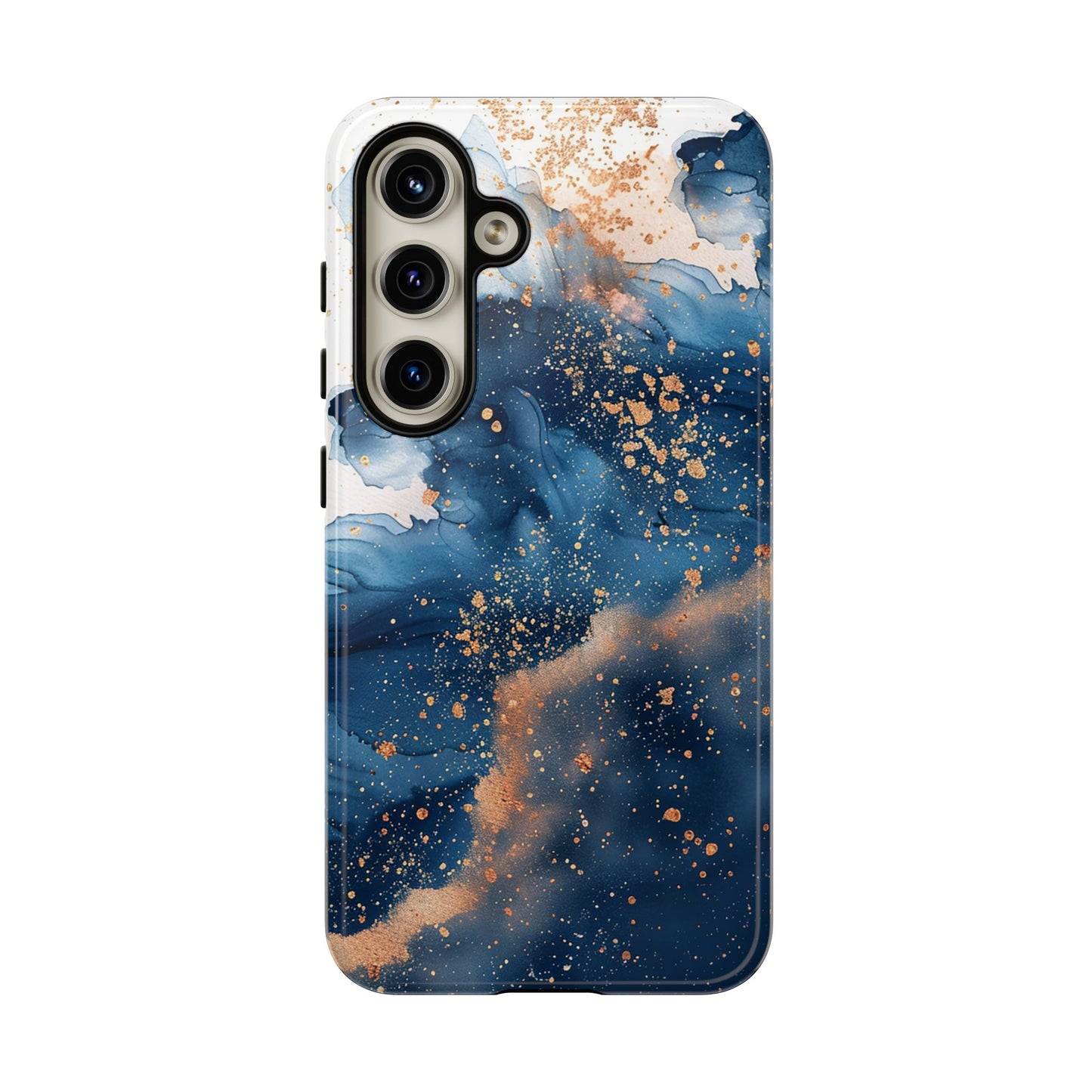 Blue Watercolors Tough Phone Case