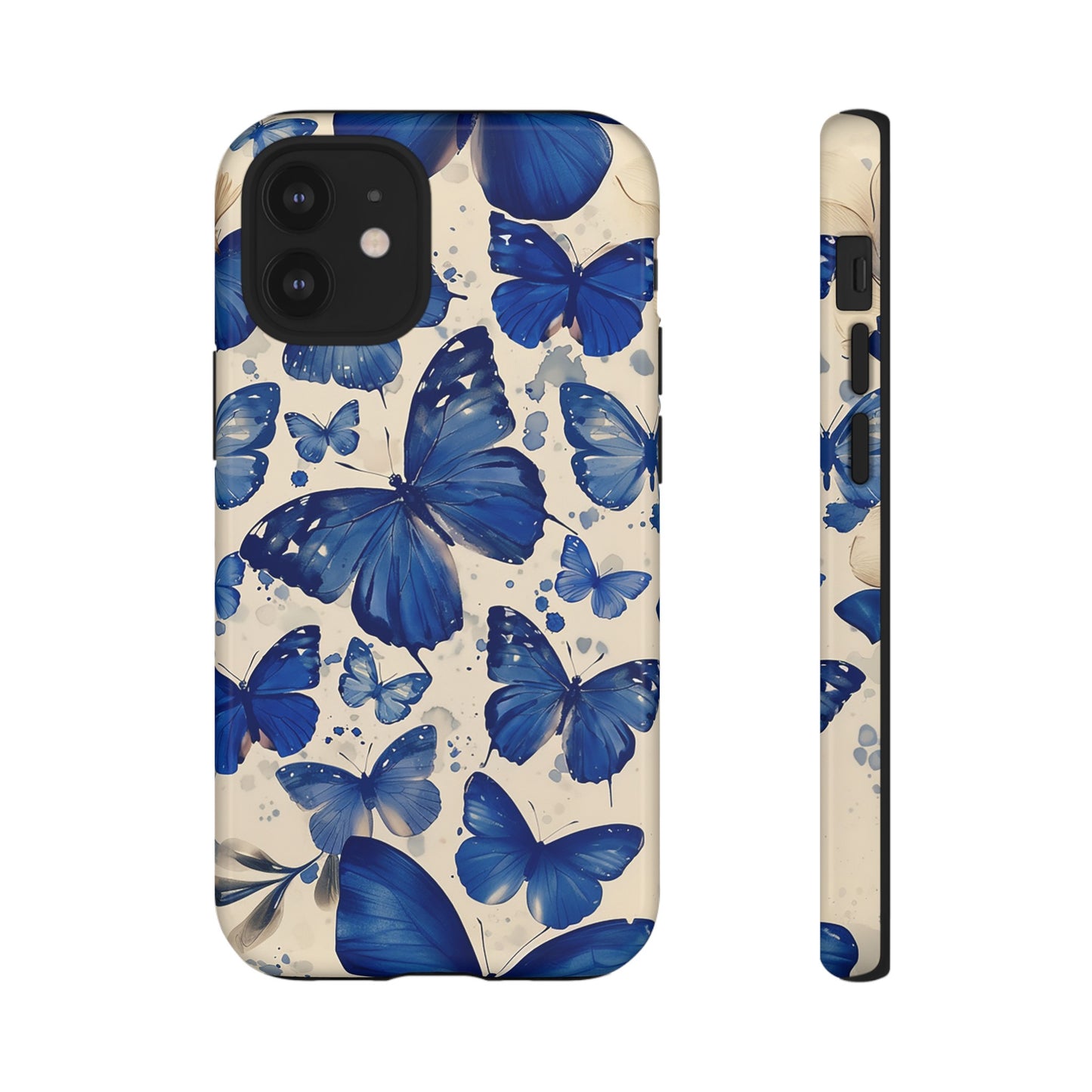 Blue Butterfly Tough Phone Case