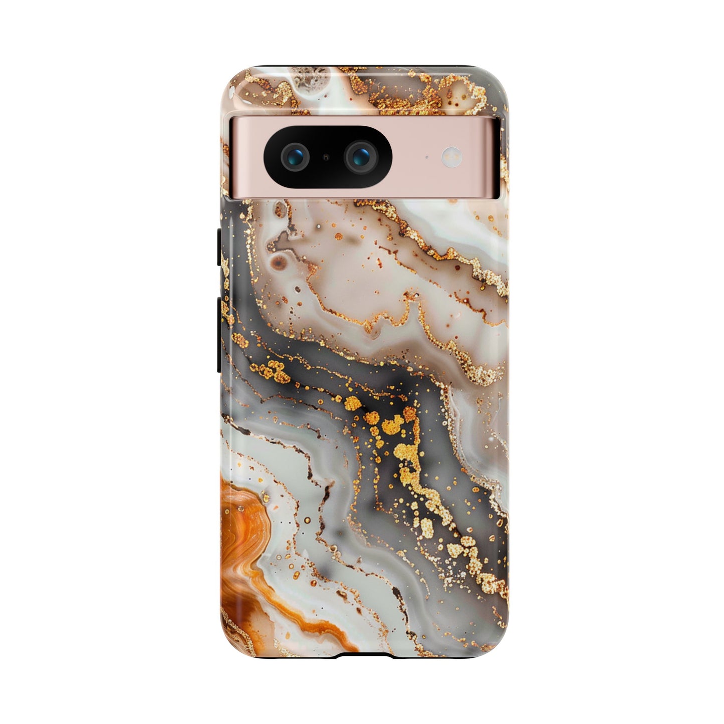 Gold Agate Tough Phone Case