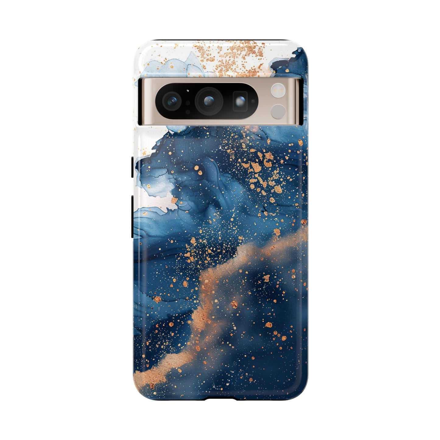 Blue Watercolors Tough Phone Case