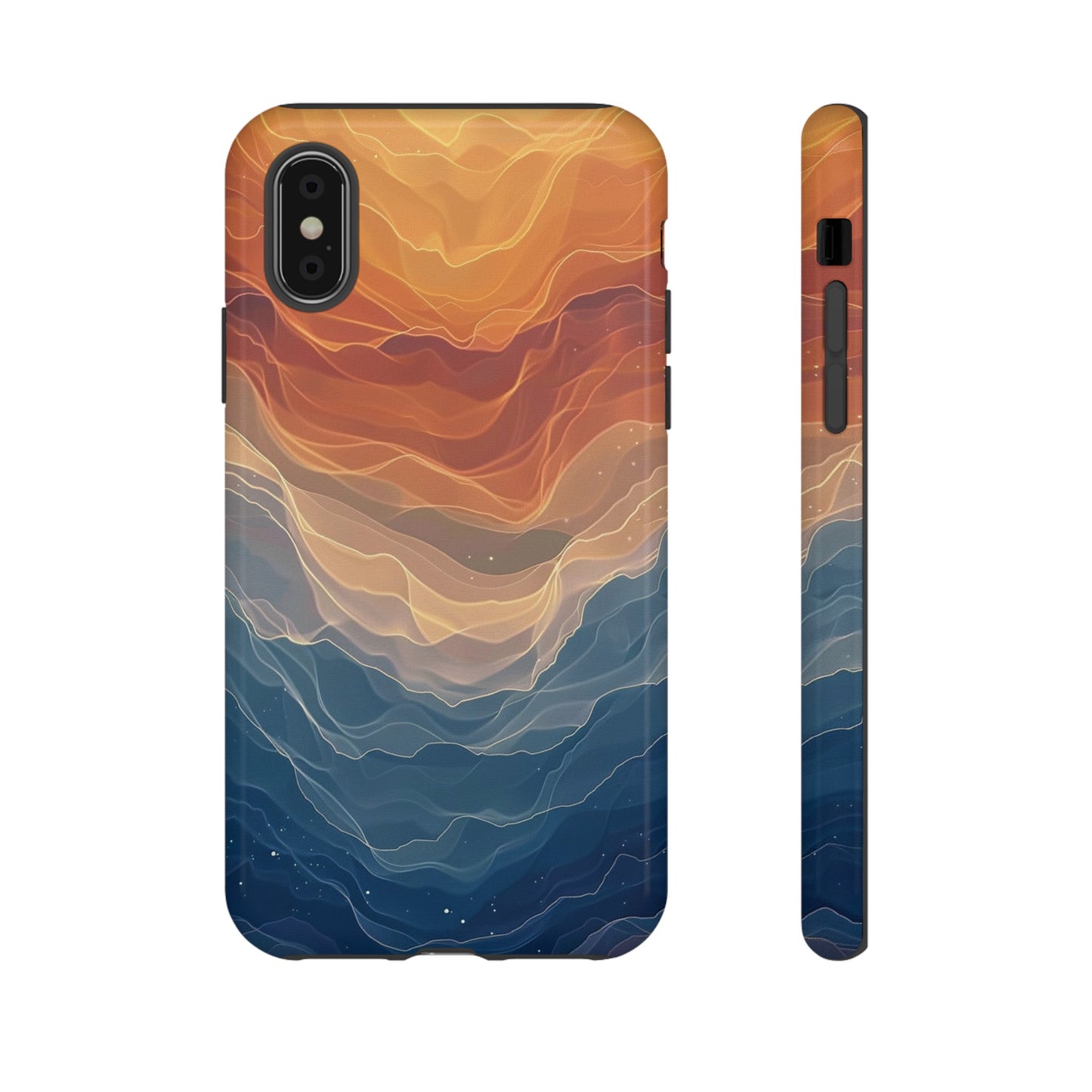 Color Waves Tough Phone Case