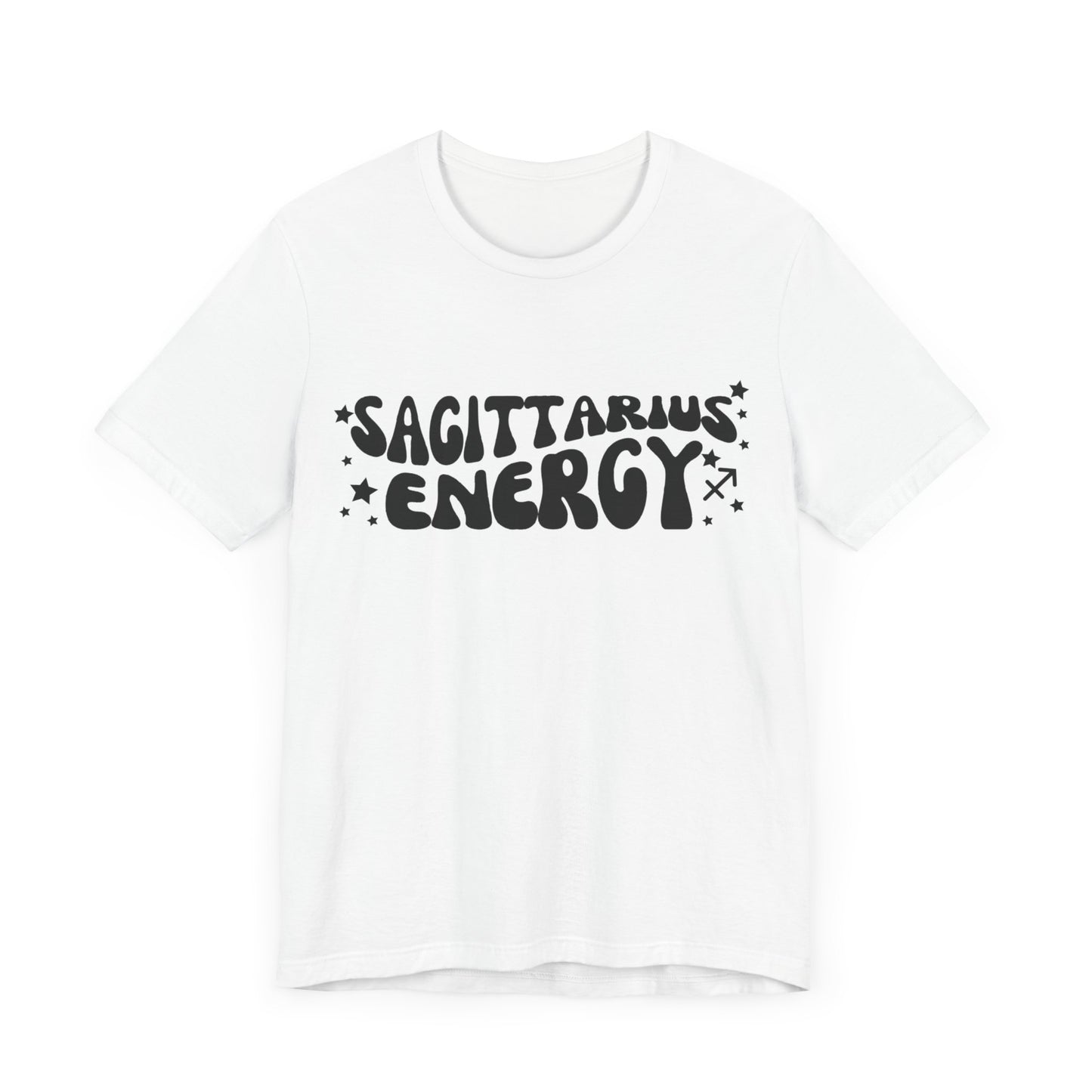 Sagittarius Energy Unisex Jersey Short Sleeve Tee