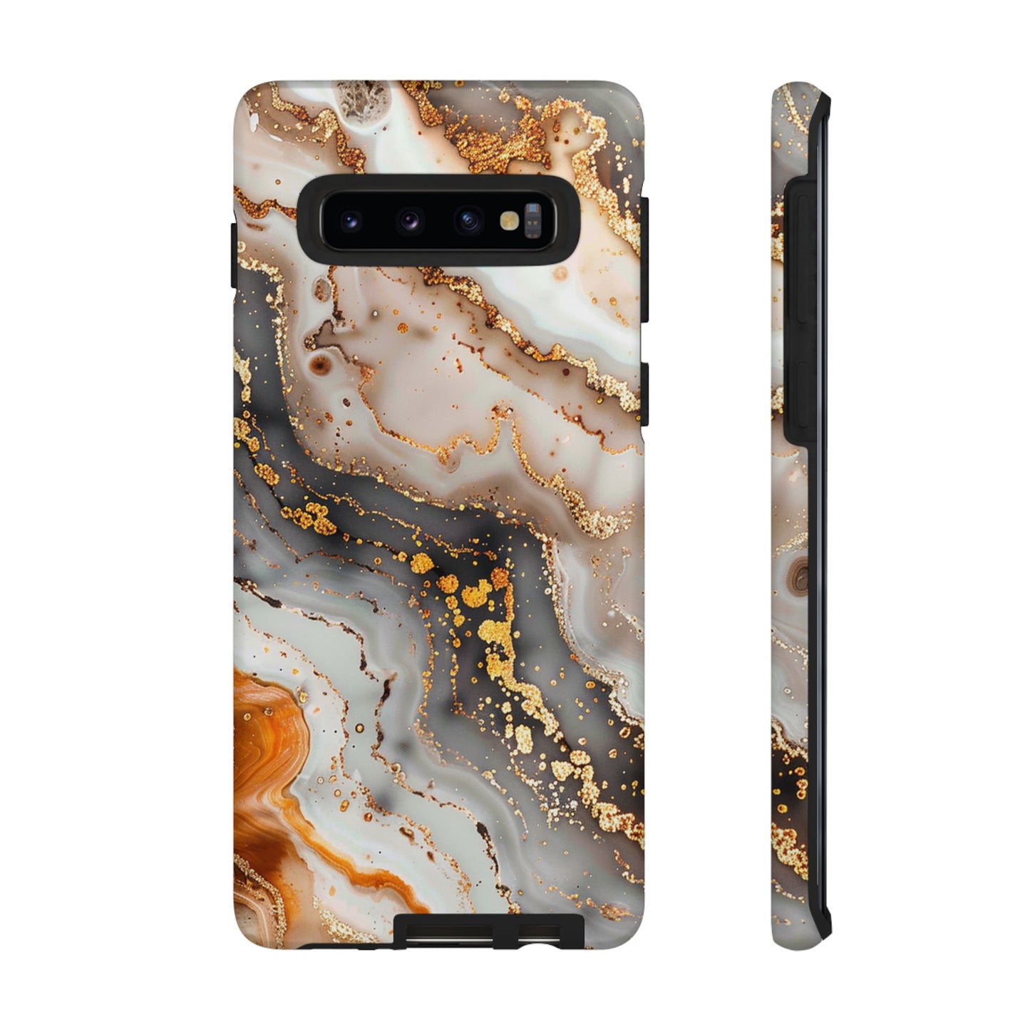 Gold Agate Tough Phone Case