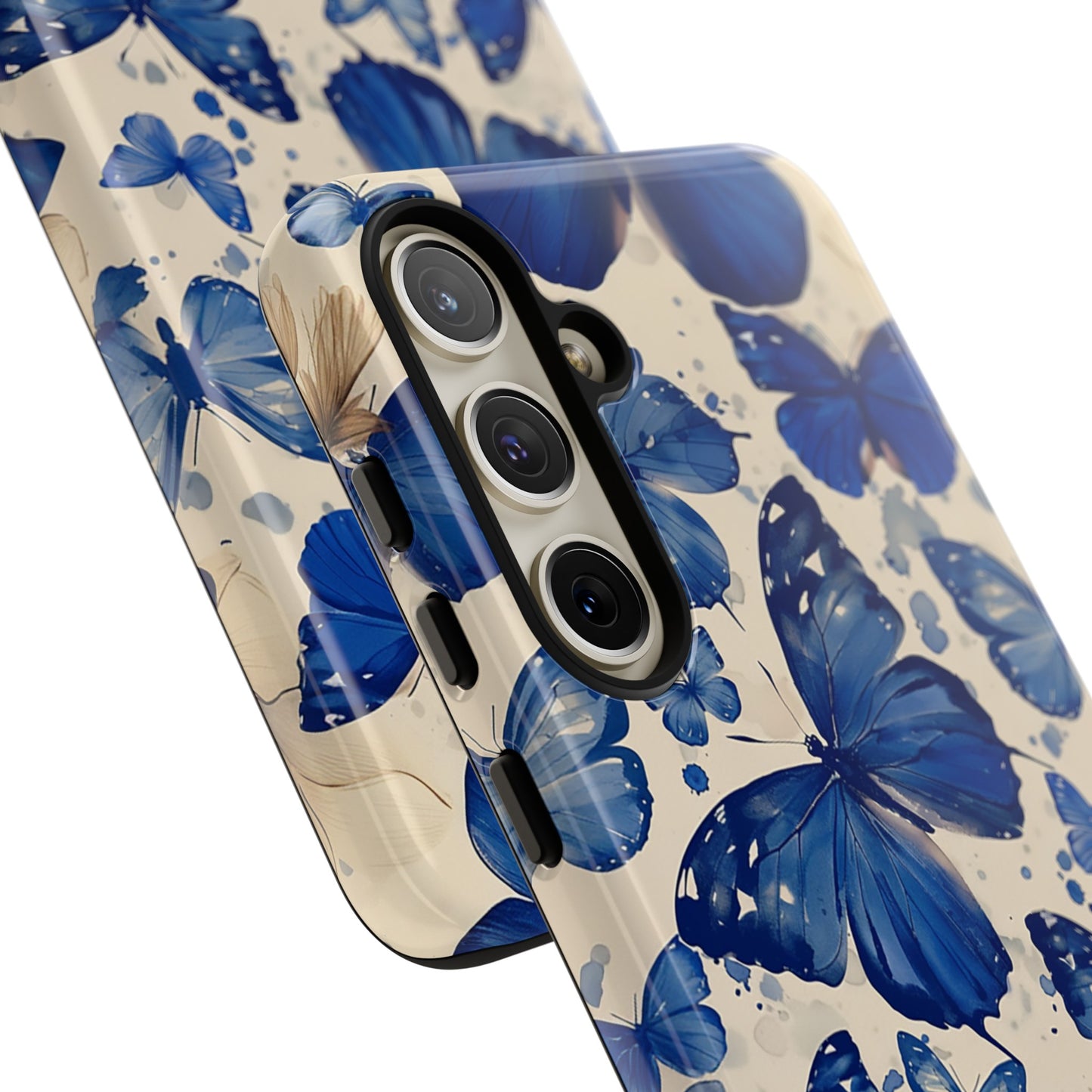 Blue Butterfly Tough Phone Case