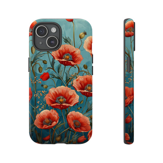 Poppies Tough Phone Case