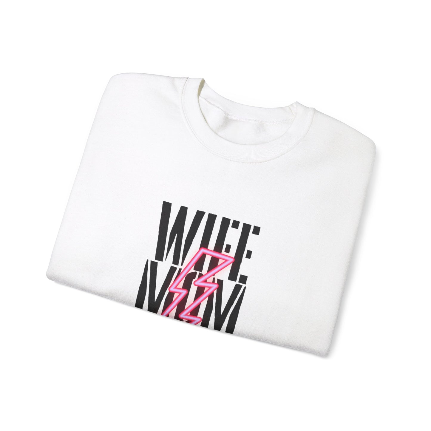 Wife Mom Boss Unisex Crewneck Sweatshirt