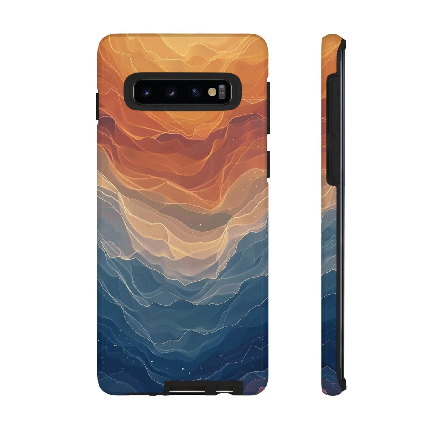 Color Waves Tough Phone Case