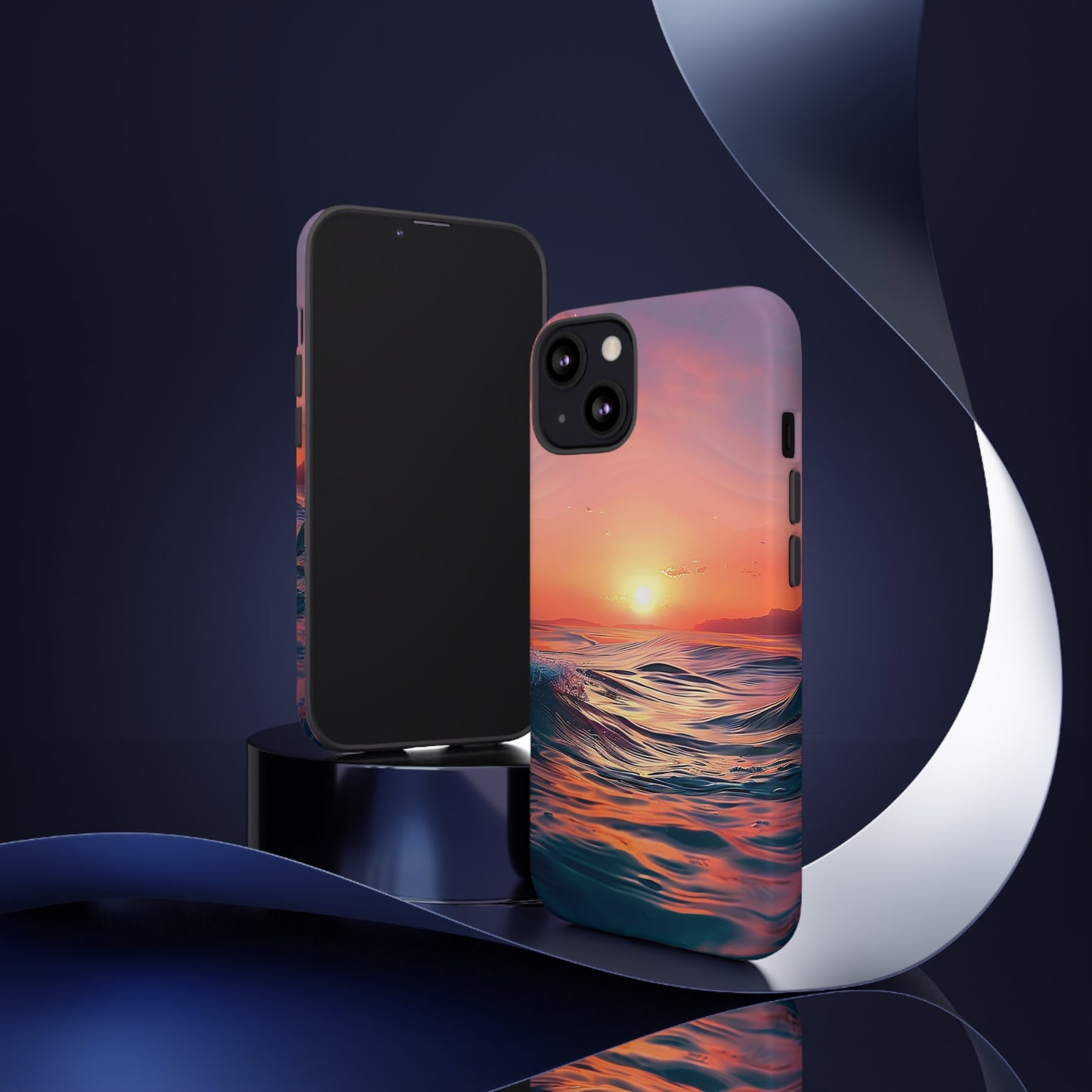 Ocean Sunset Tough Phone Case