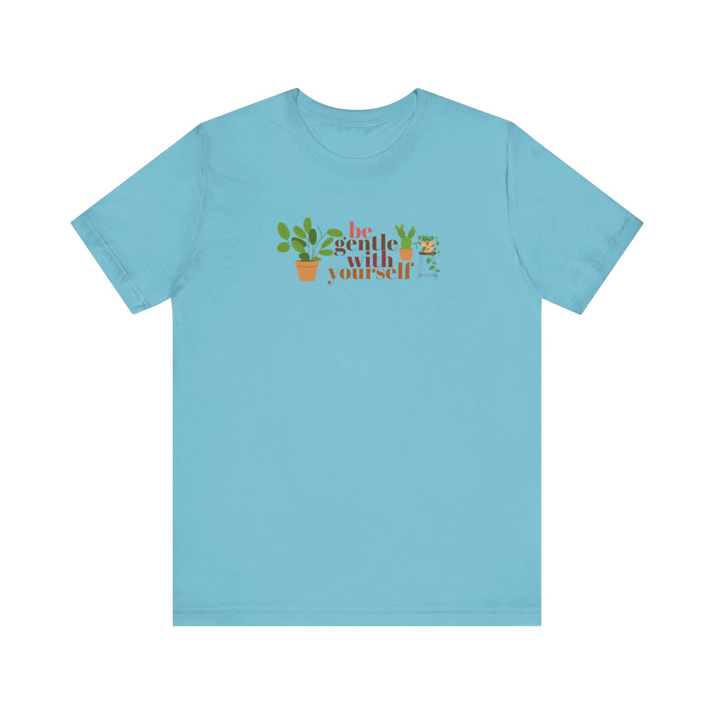 Be Gentle With Yourself Jersey Short Sleeve Tee