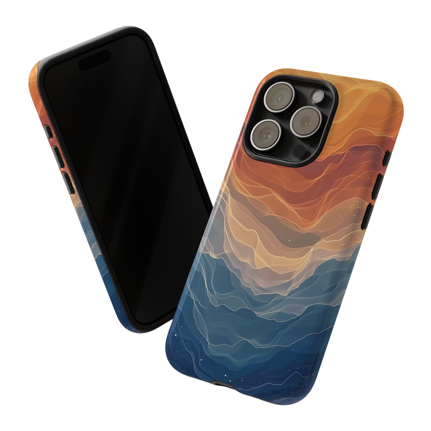 Color Waves Tough Phone Case