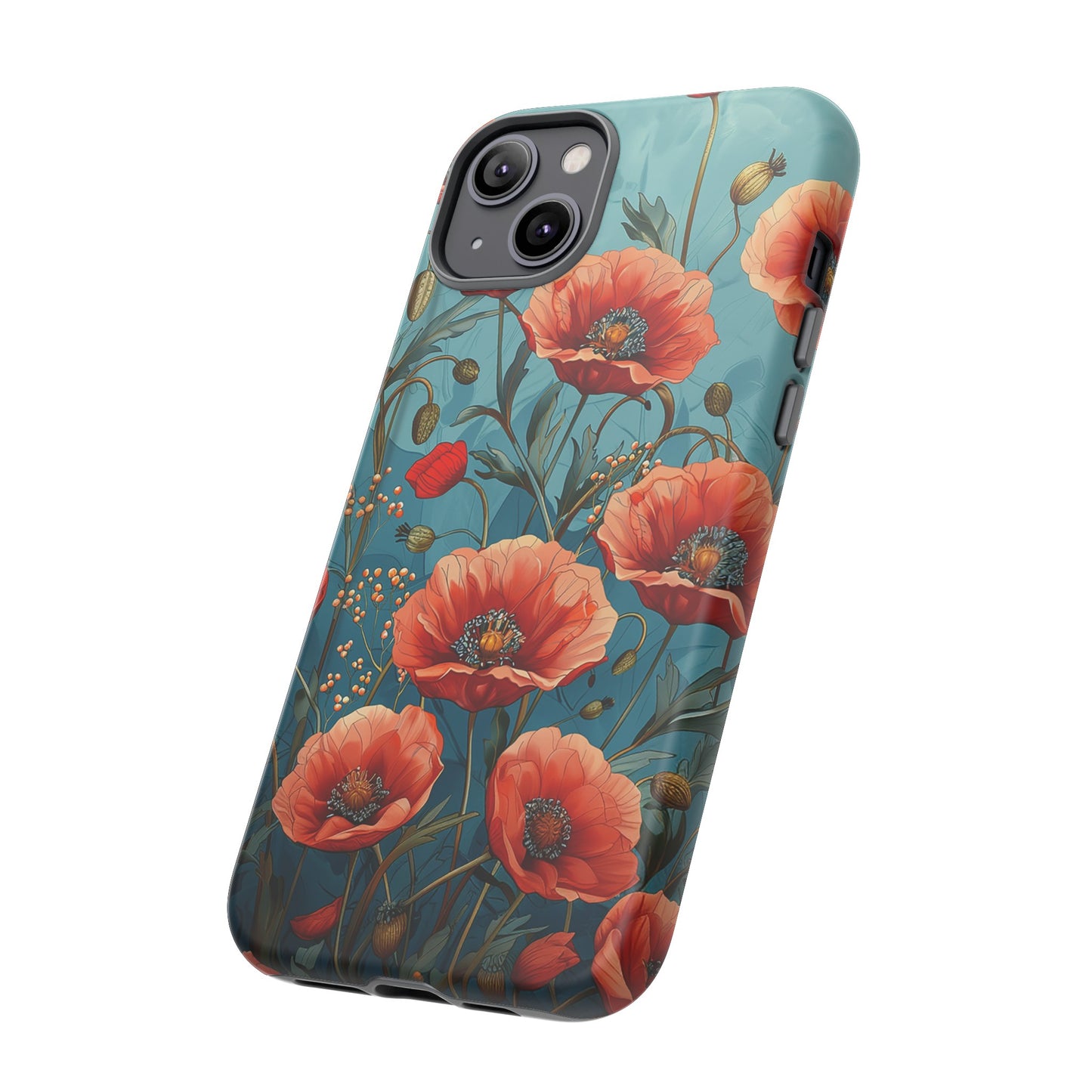 Poppies Tough Phone Case