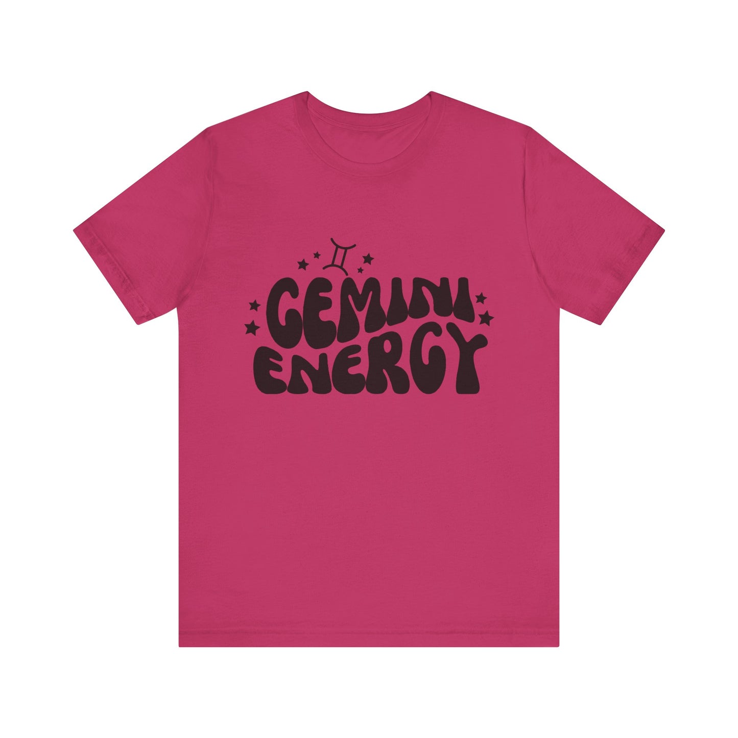 Gemini Energy Unisex Jersey Short Sleeve Tee