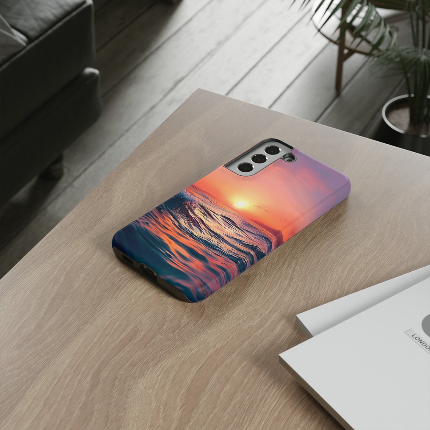 Ocean Sunset Tough Phone Case