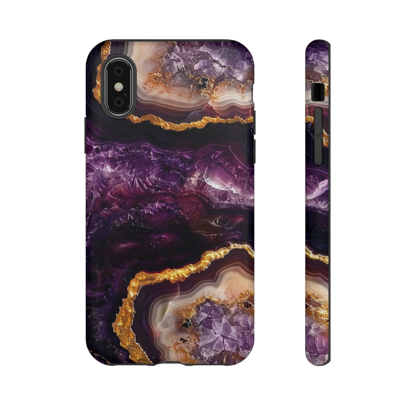 Purple Agate Tough Phone Case