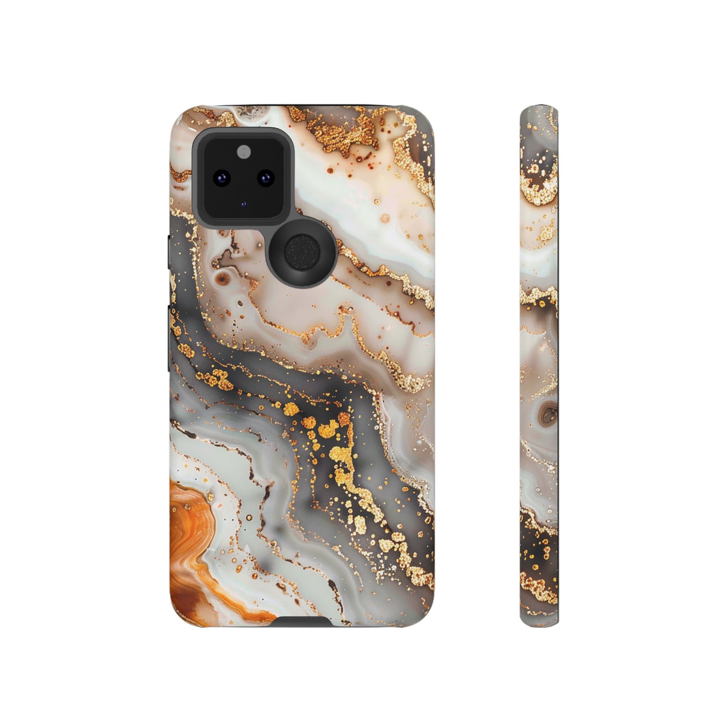 Gold Agate Tough Phone Case