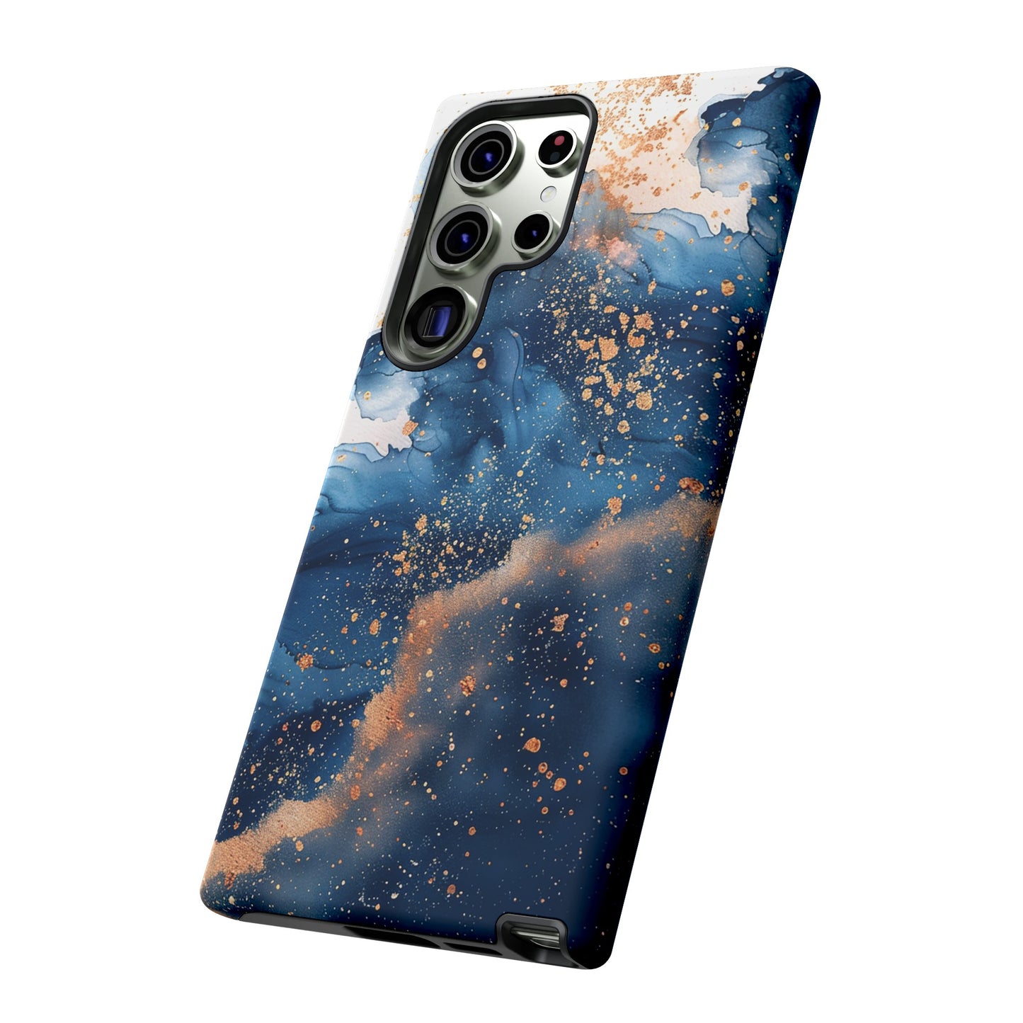 Blue Watercolors Tough Phone Case