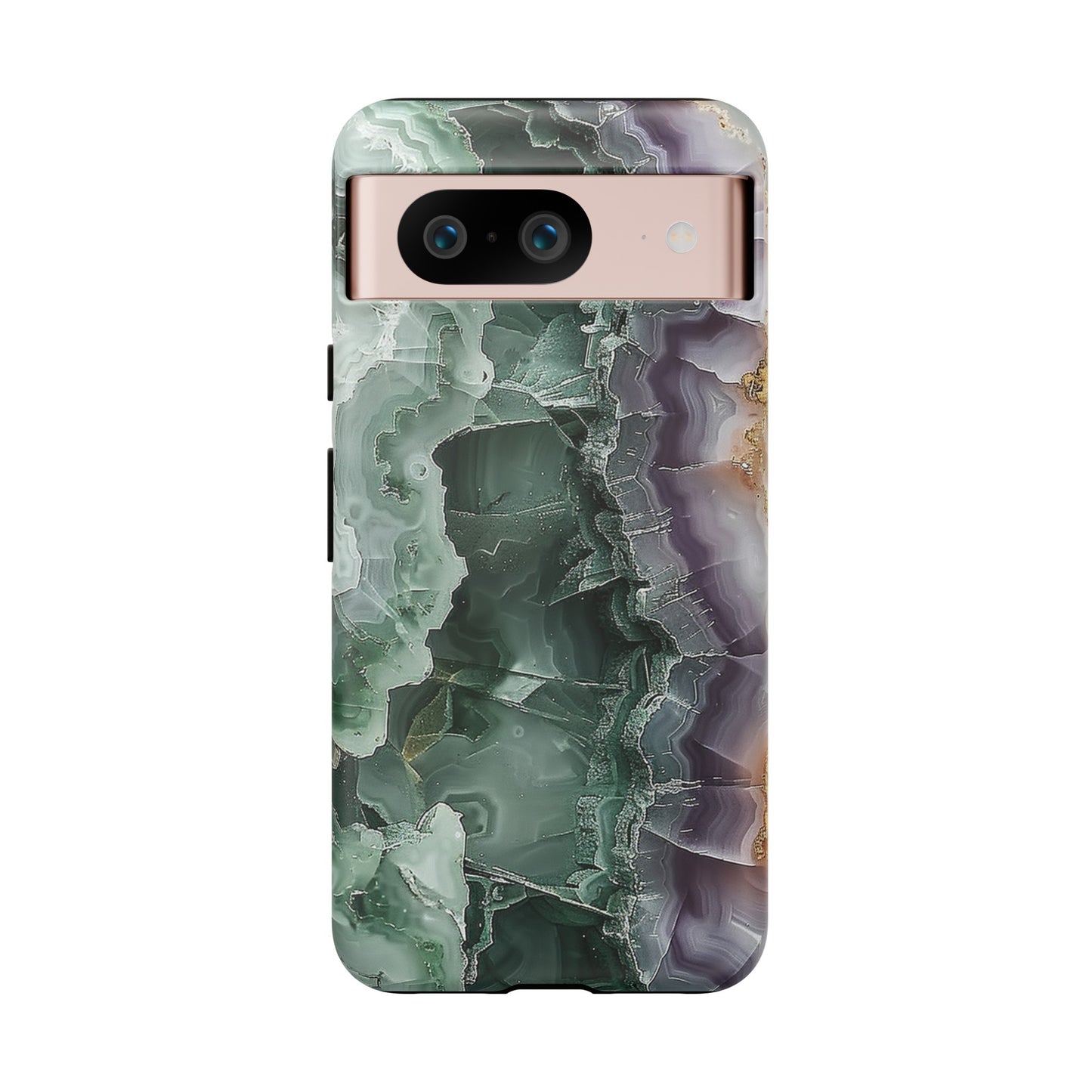 Emerald and Amethyst Tough Phone Case