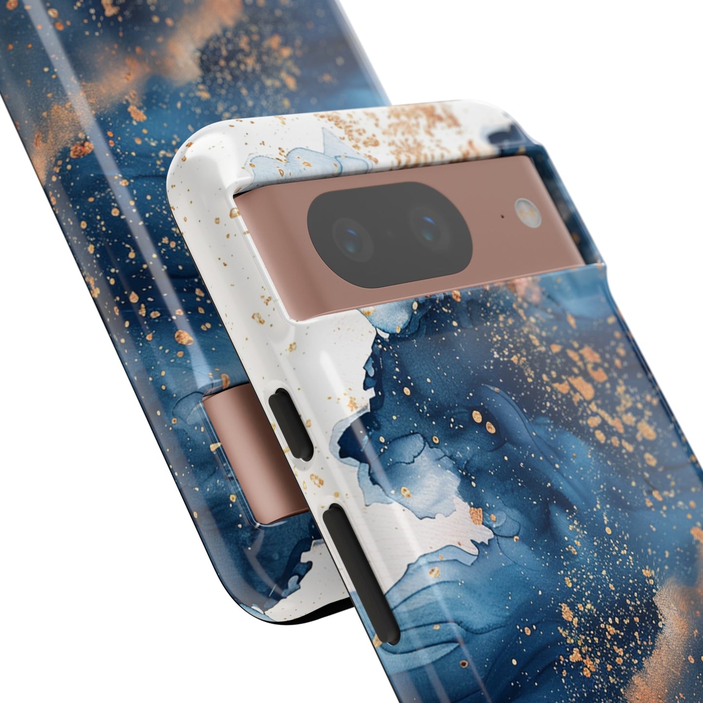 Blue Watercolors Tough Phone Case