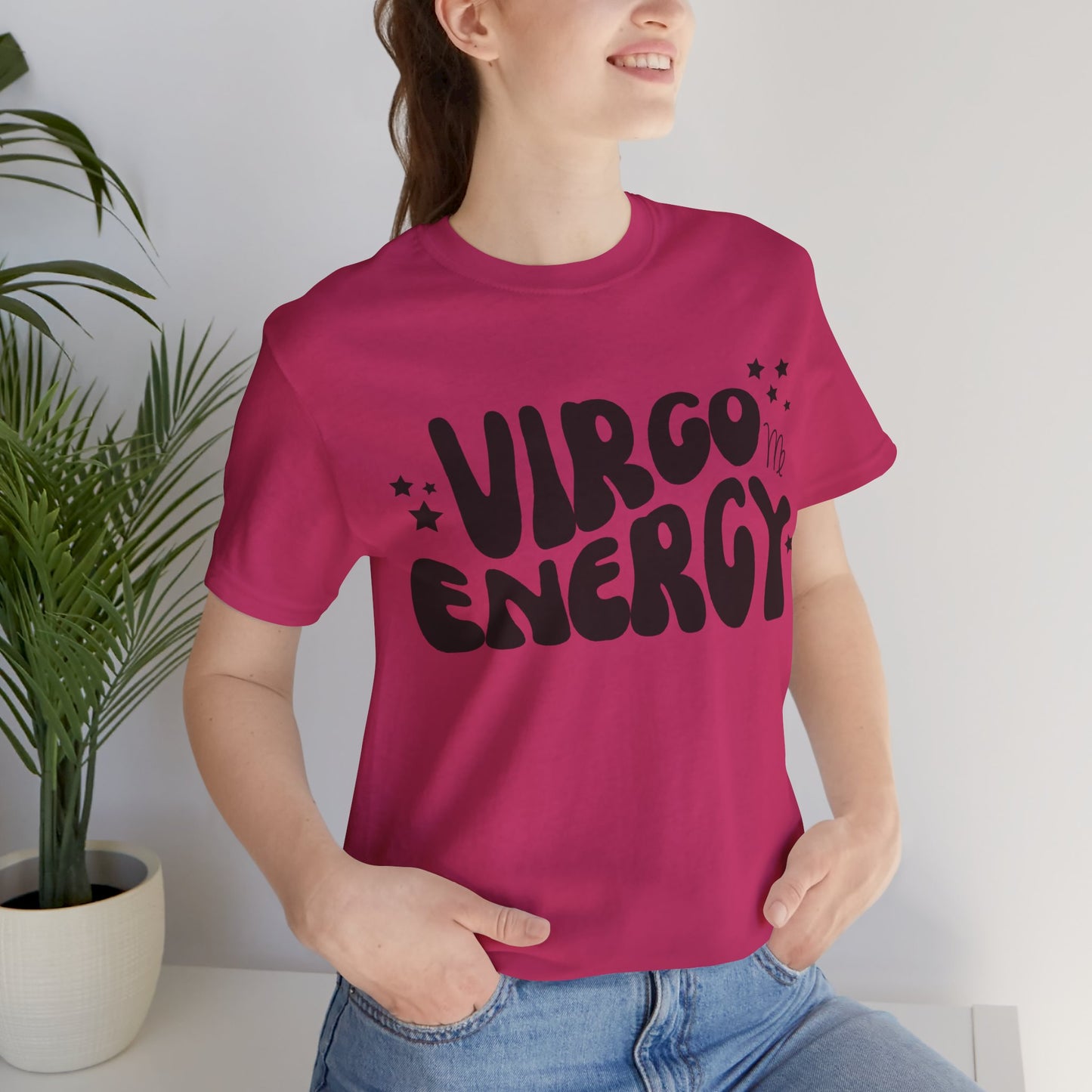 Virgo Energy Unisex Jersey Short Sleeve Tee