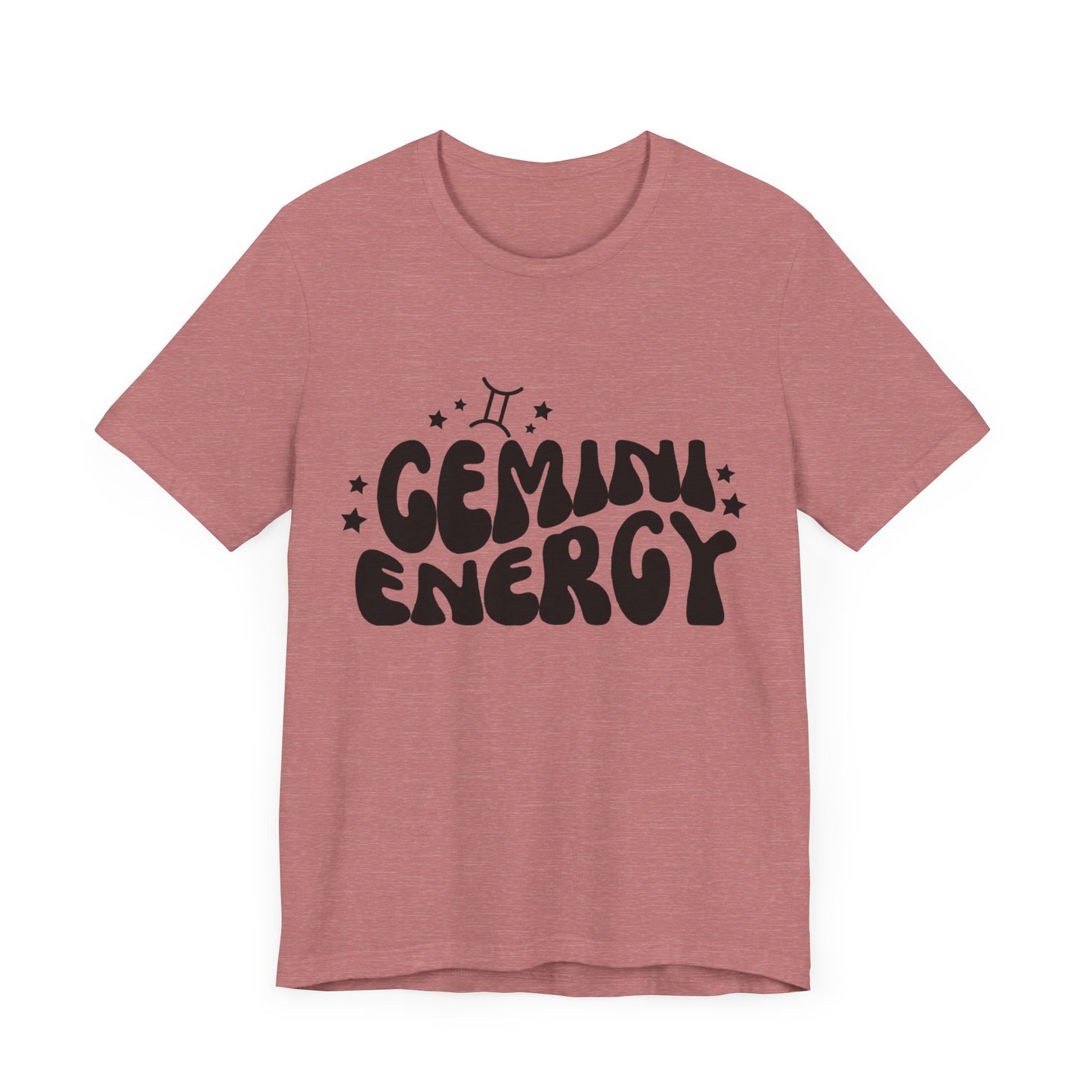 Gemini Energy Unisex Jersey Short Sleeve Tee