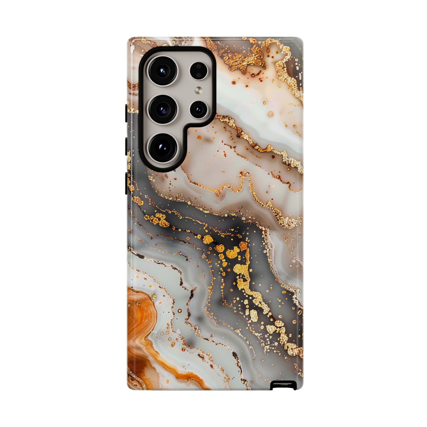 Gold Agate Tough Phone Case