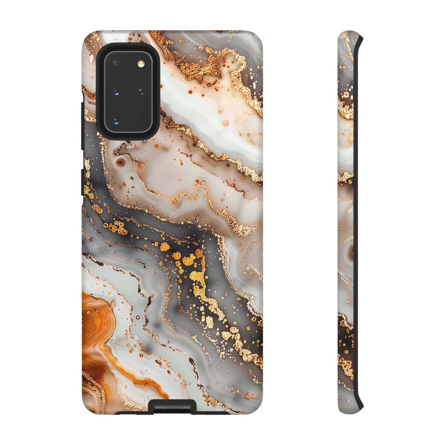 Gold Agate Tough Phone Case