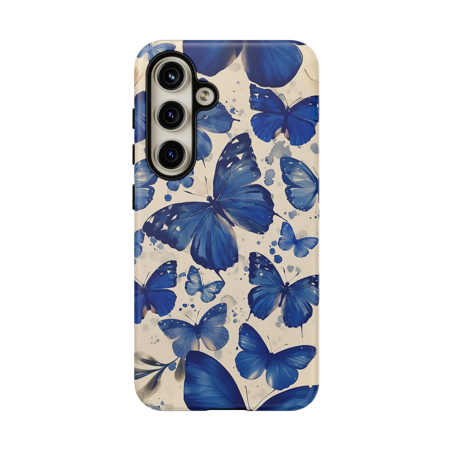 Blue Butterfly Tough Phone Case