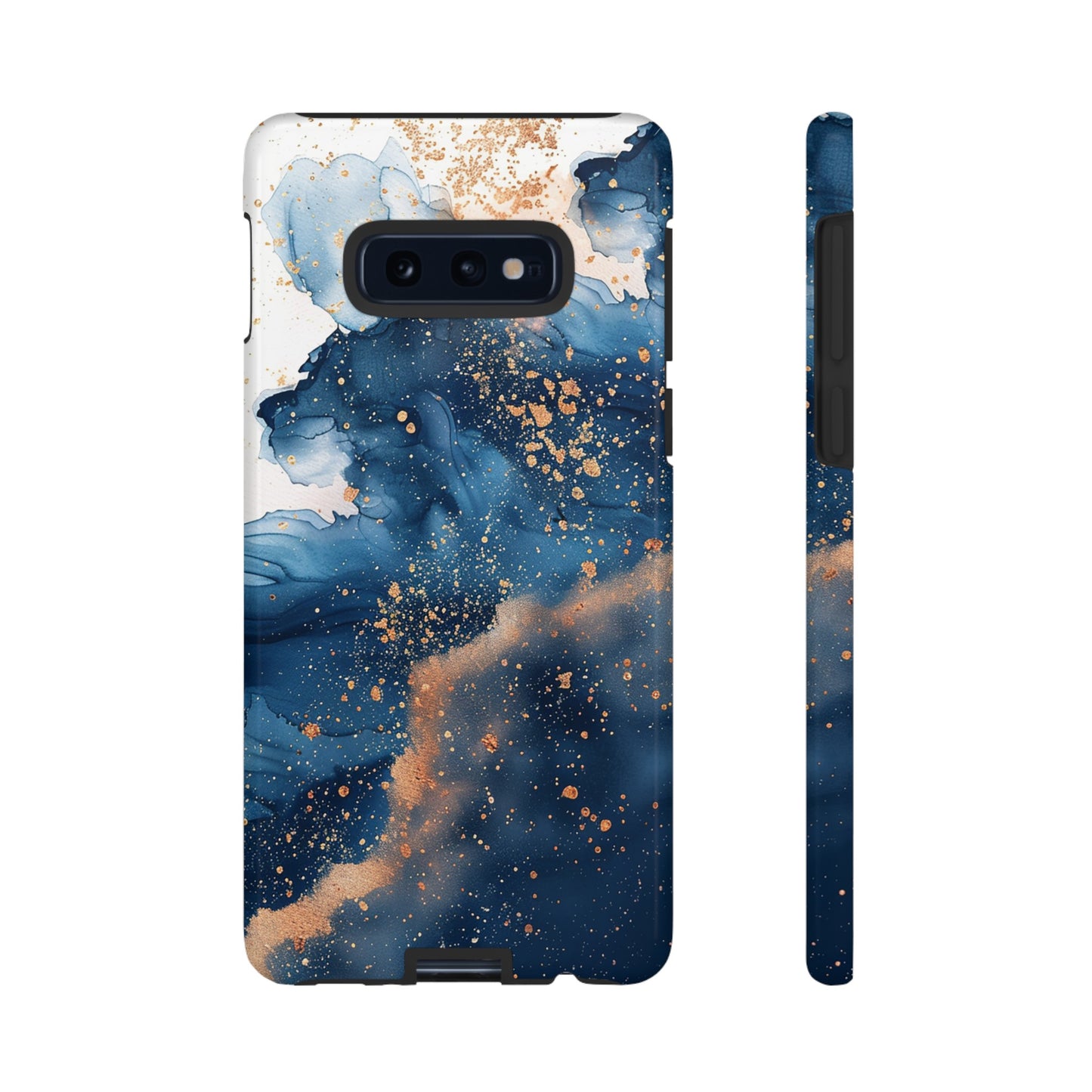 Blue Watercolors Tough Phone Case