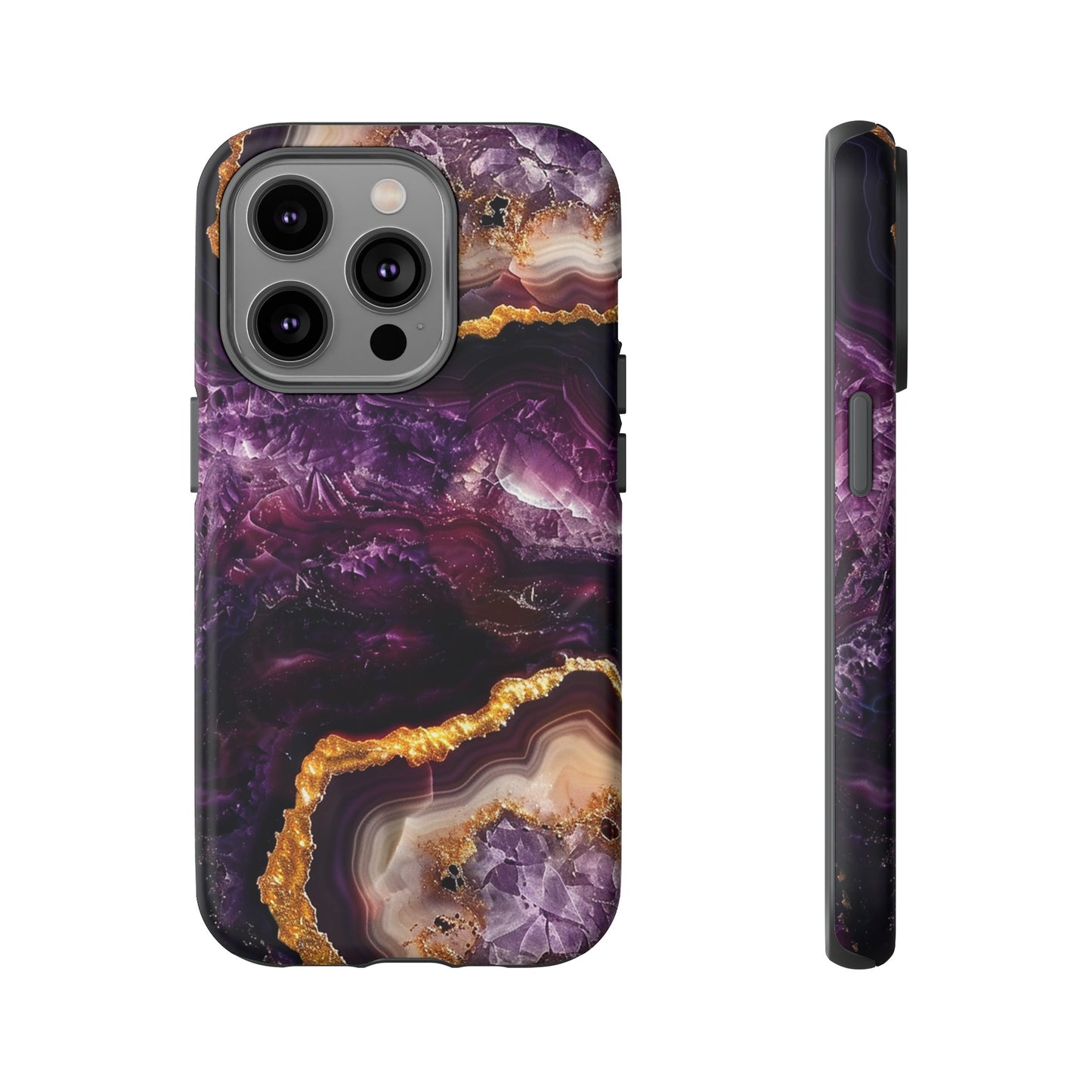 Purple Agate Tough Phone Case