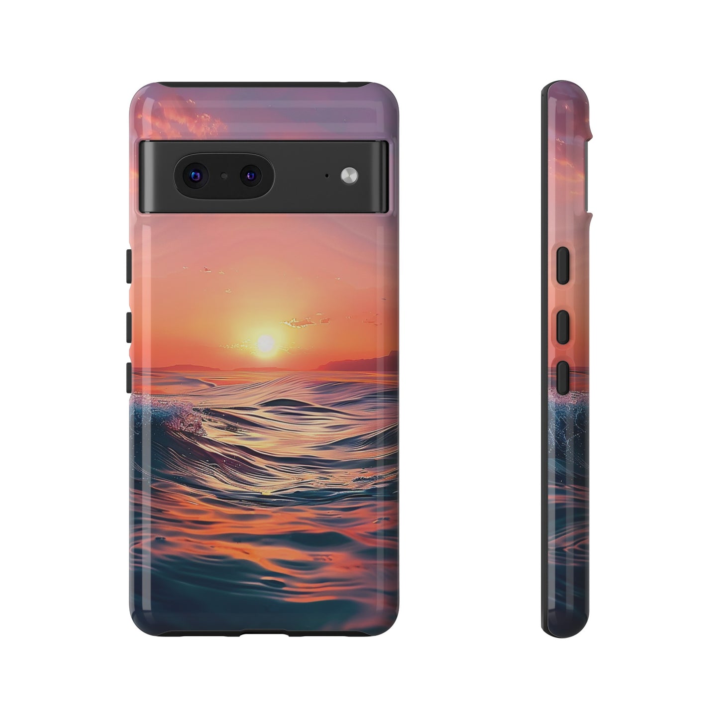 Ocean Sunset Tough Phone Case