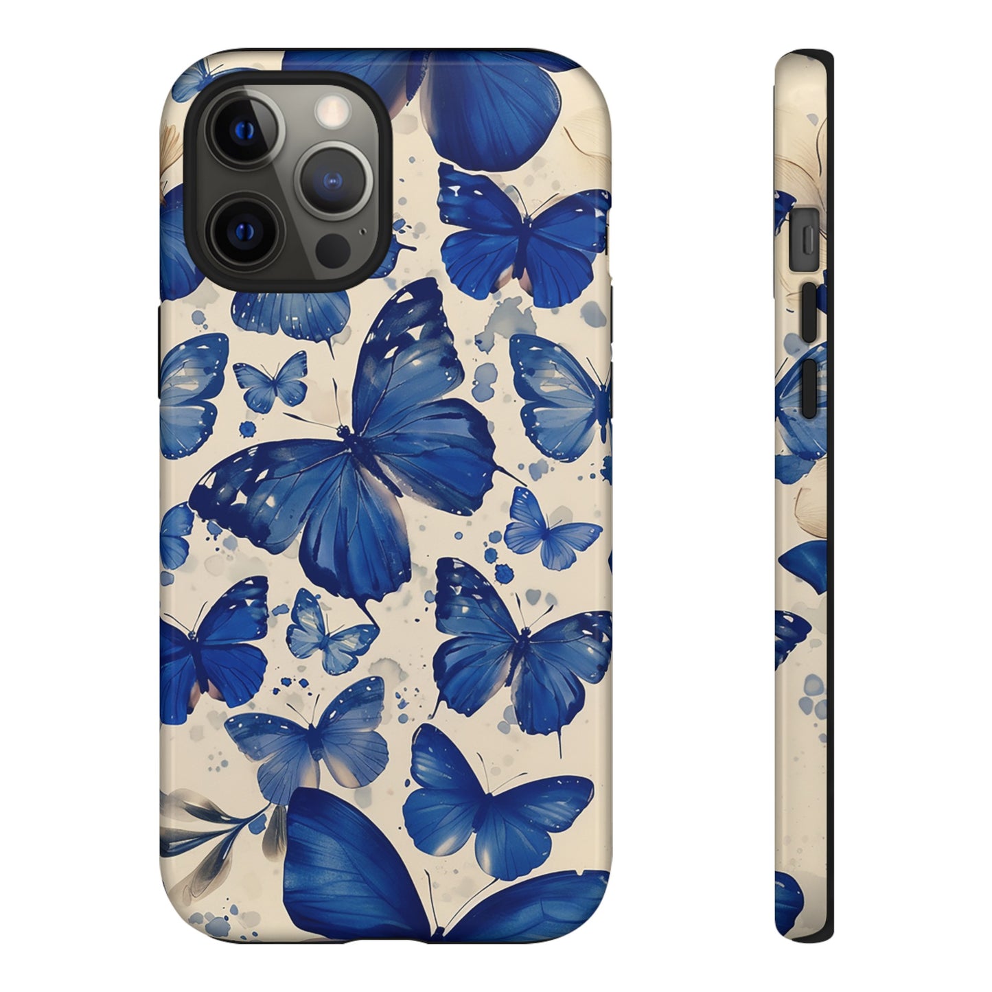 Blue Butterfly Tough Phone Case