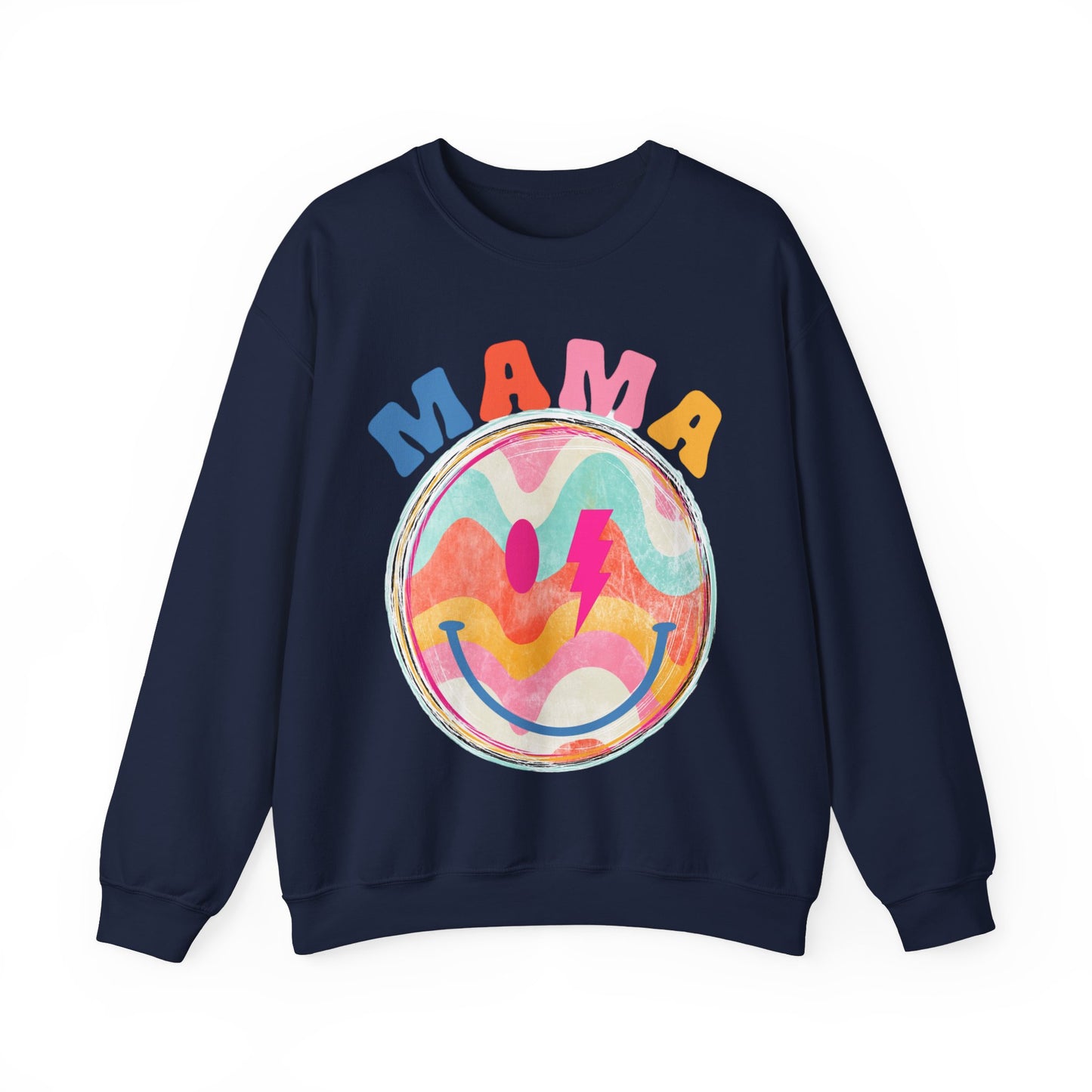 Retro 70's MAMA Unisex Crewneck Sweatshirt