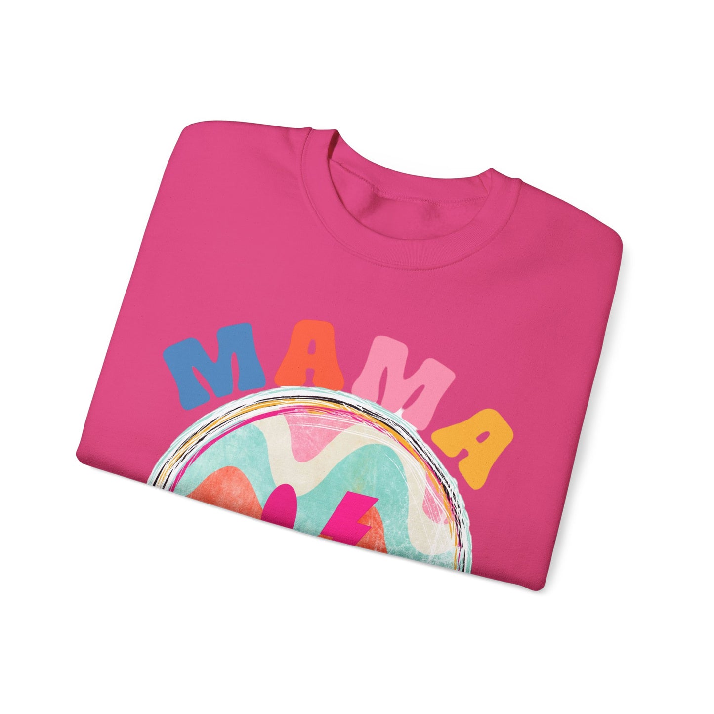 Retro 70's MAMA Unisex Crewneck Sweatshirt