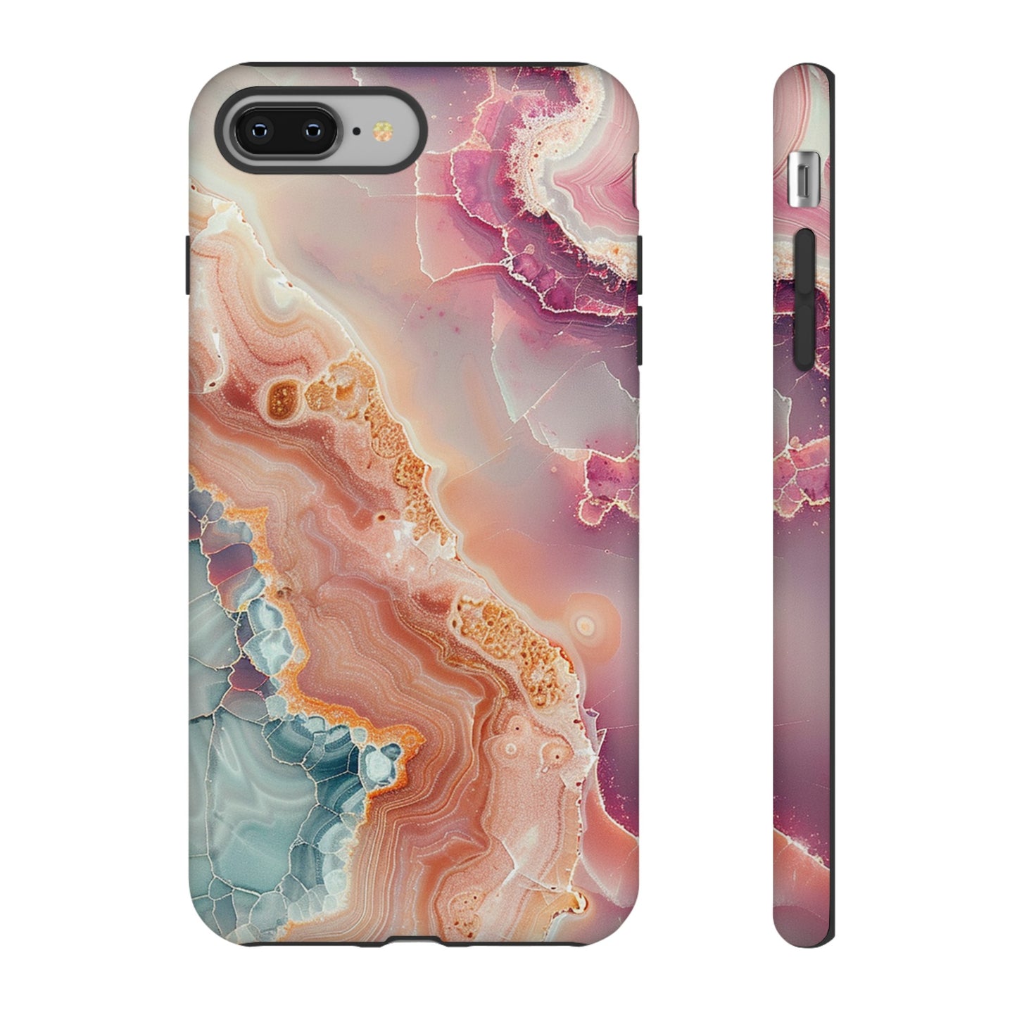 Pink Agate Tough Phone Case