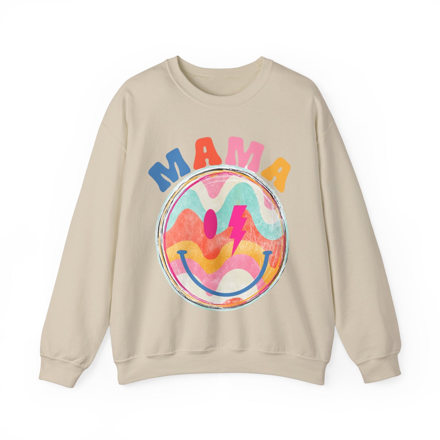 Retro 70's MAMA Unisex Crewneck Sweatshirt