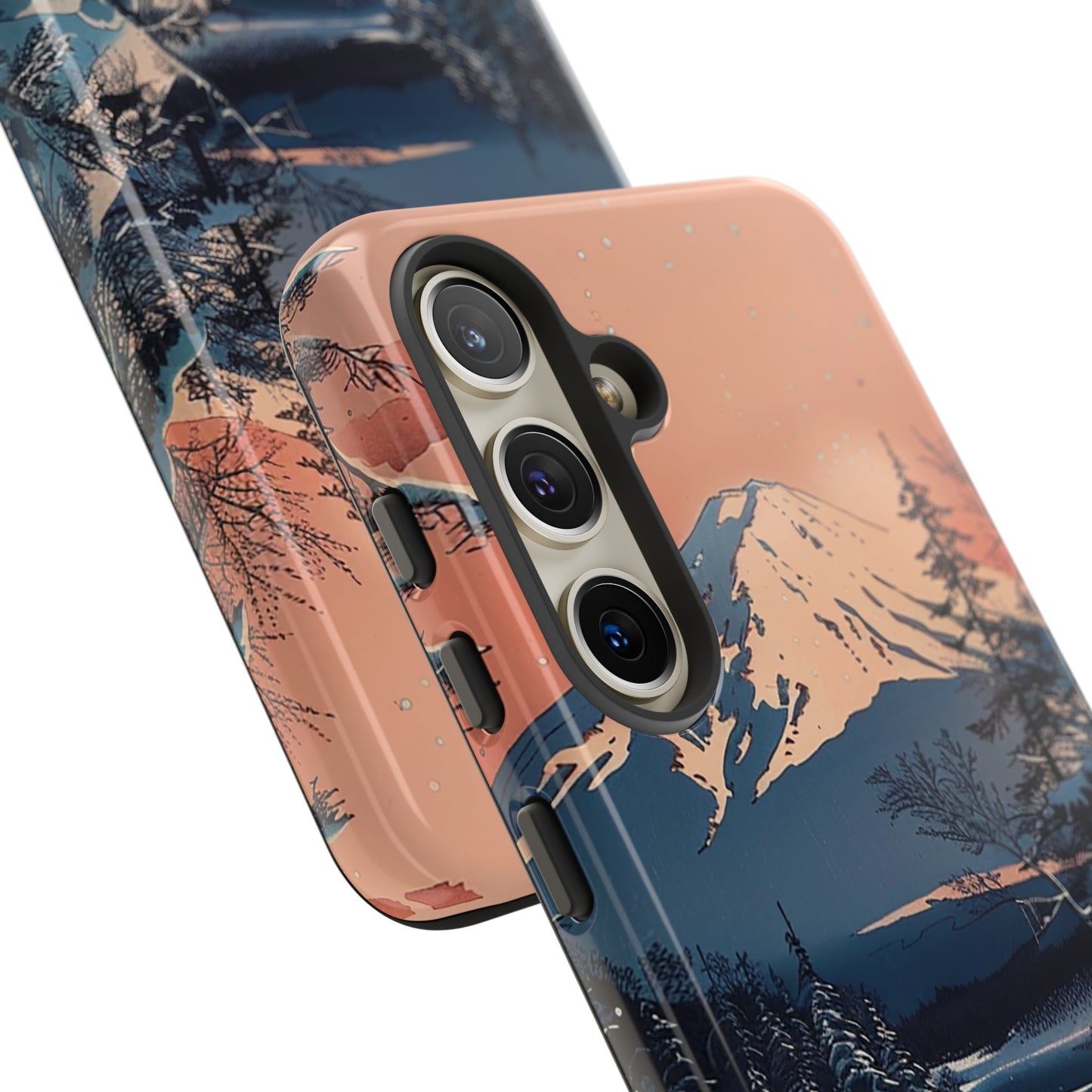 Snow Covered Mountain Tough Phone Case