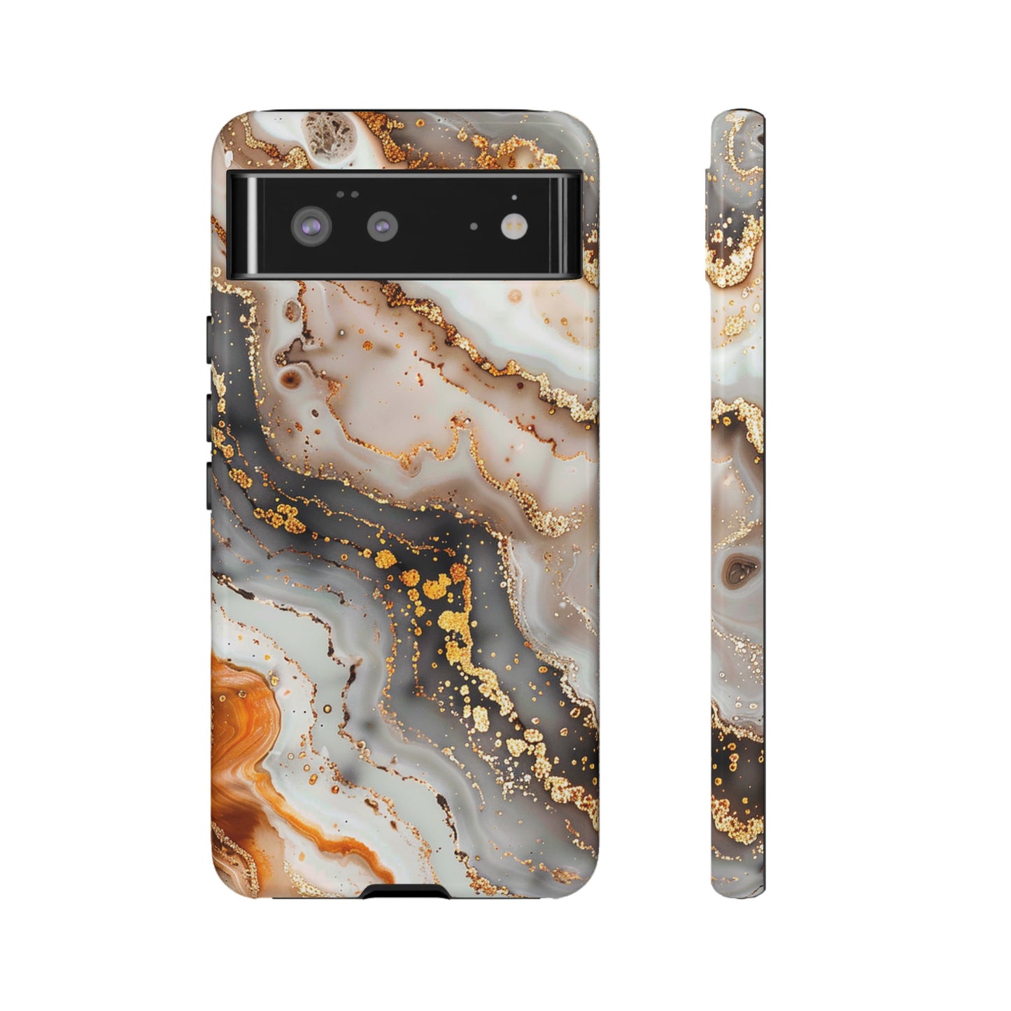 Gold Agate Tough Phone Case