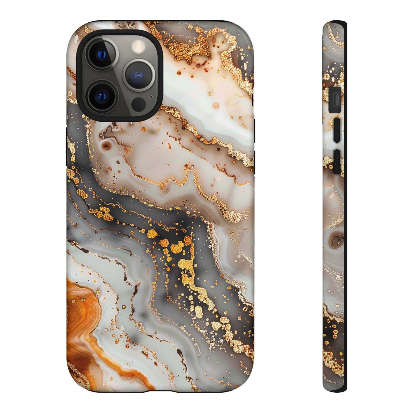 Gold Agate Tough Phone Case