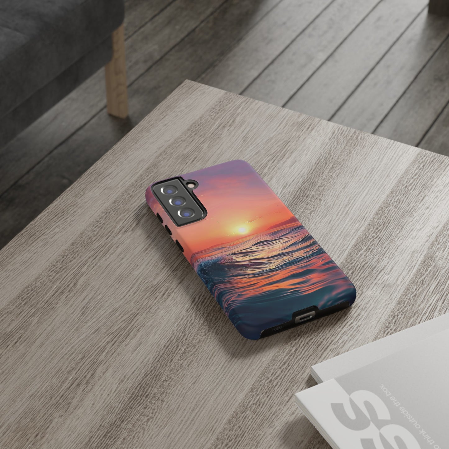 Ocean Sunset Tough Phone Case