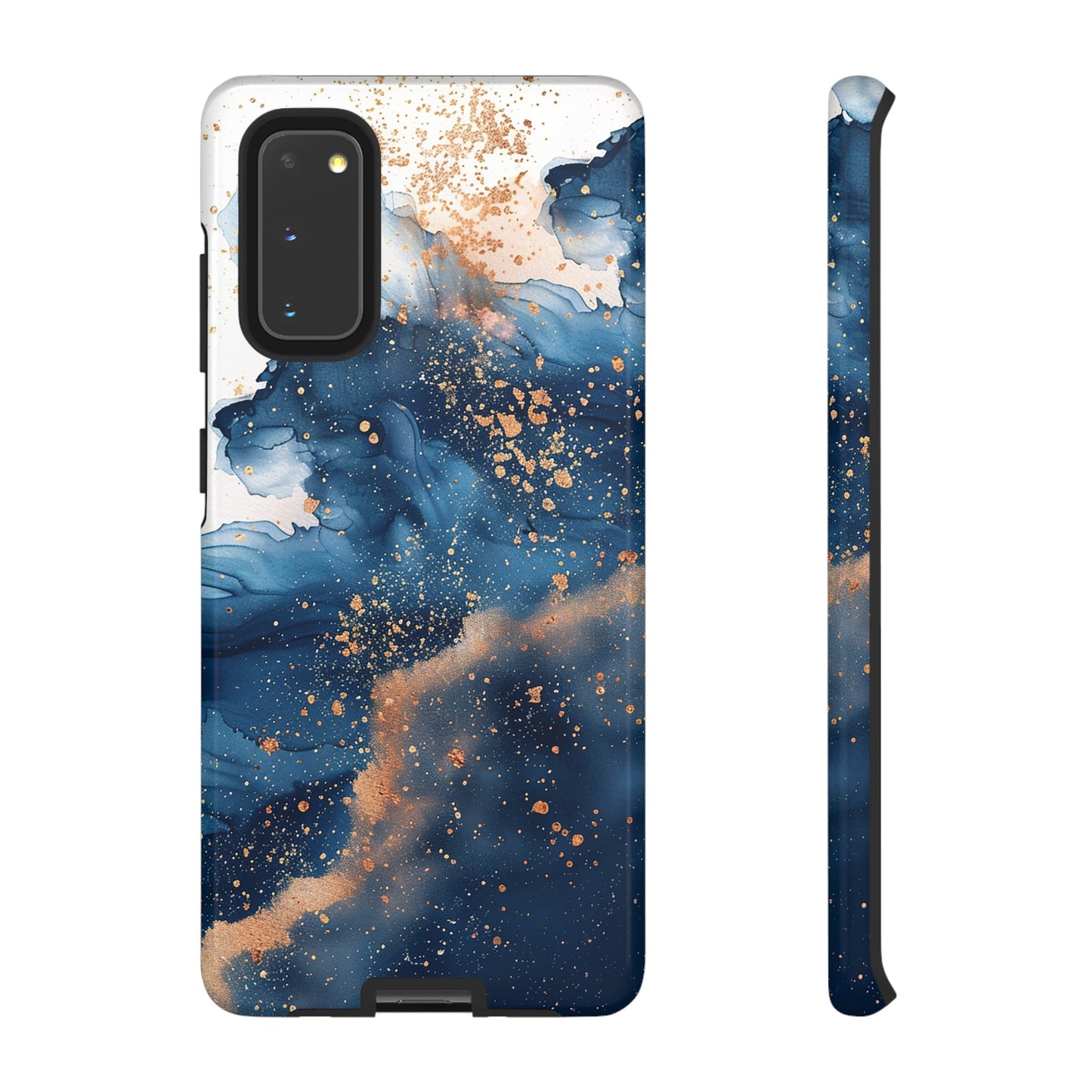 Blue Watercolors Tough Phone Case