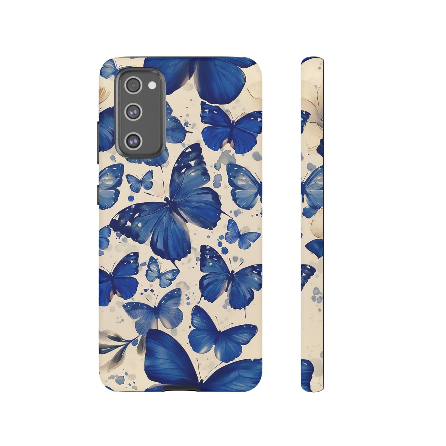 Blue Butterfly Tough Phone Case