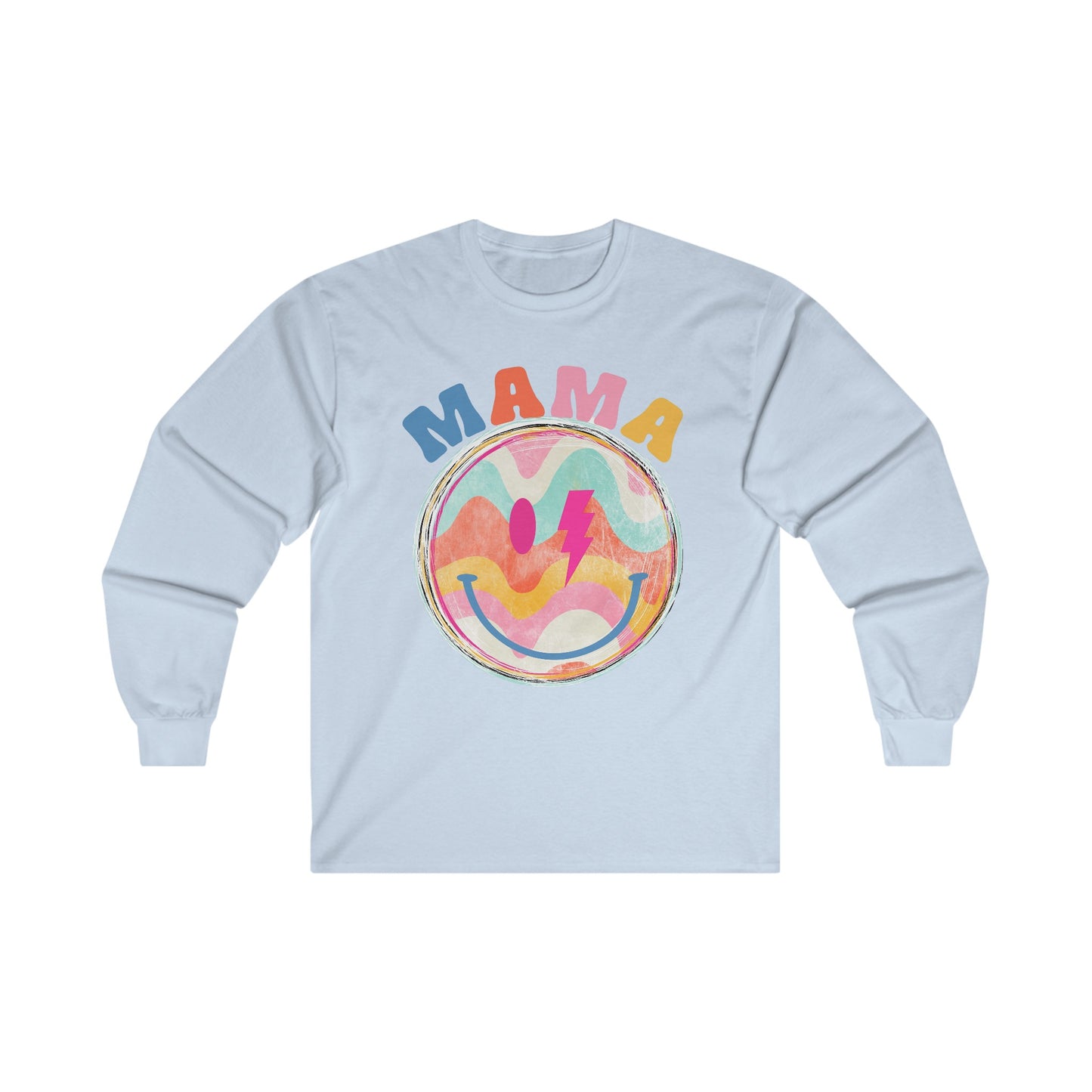 Retro 70's MAMA Unisex Long Sleeve Tee