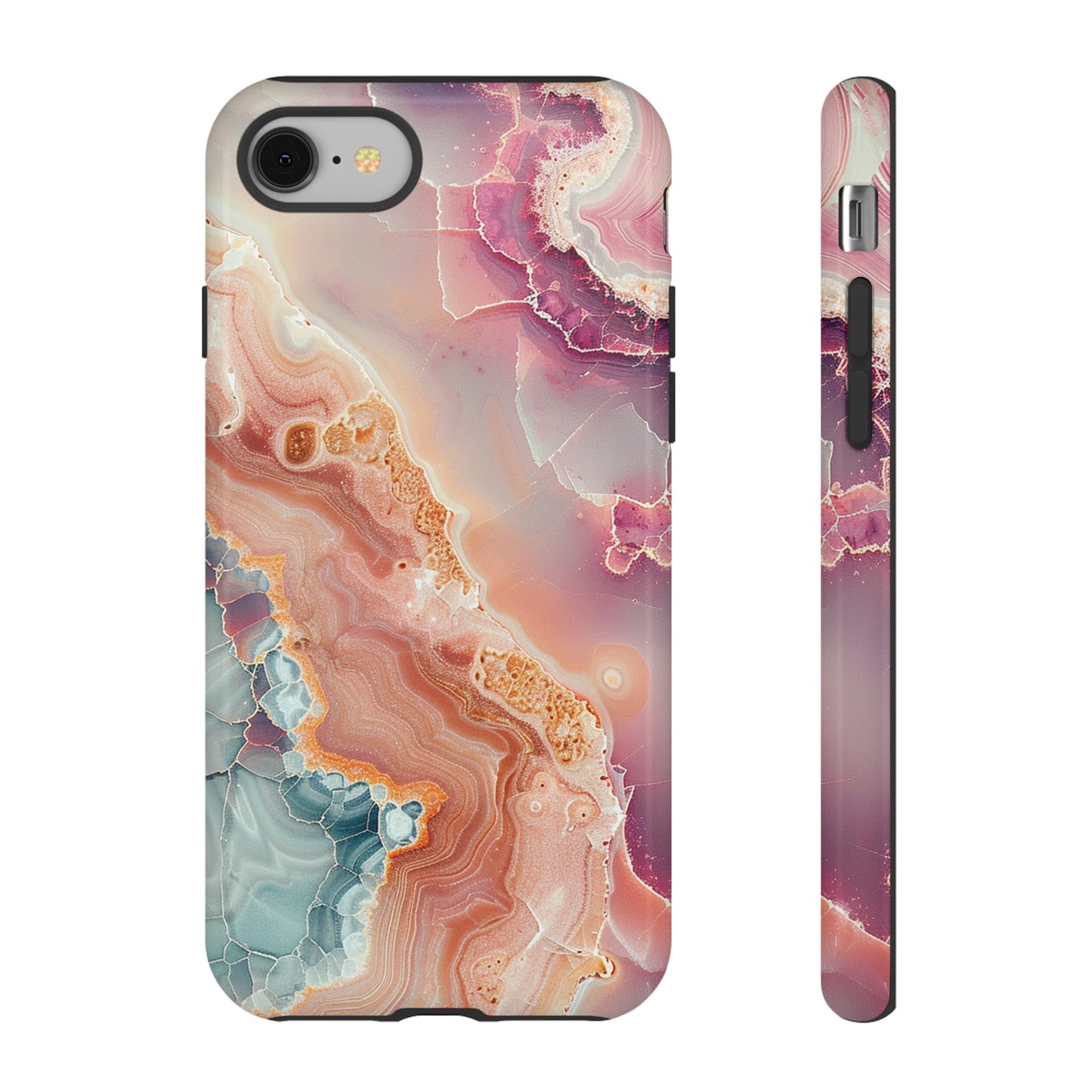 Pink Agate Tough Phone Case