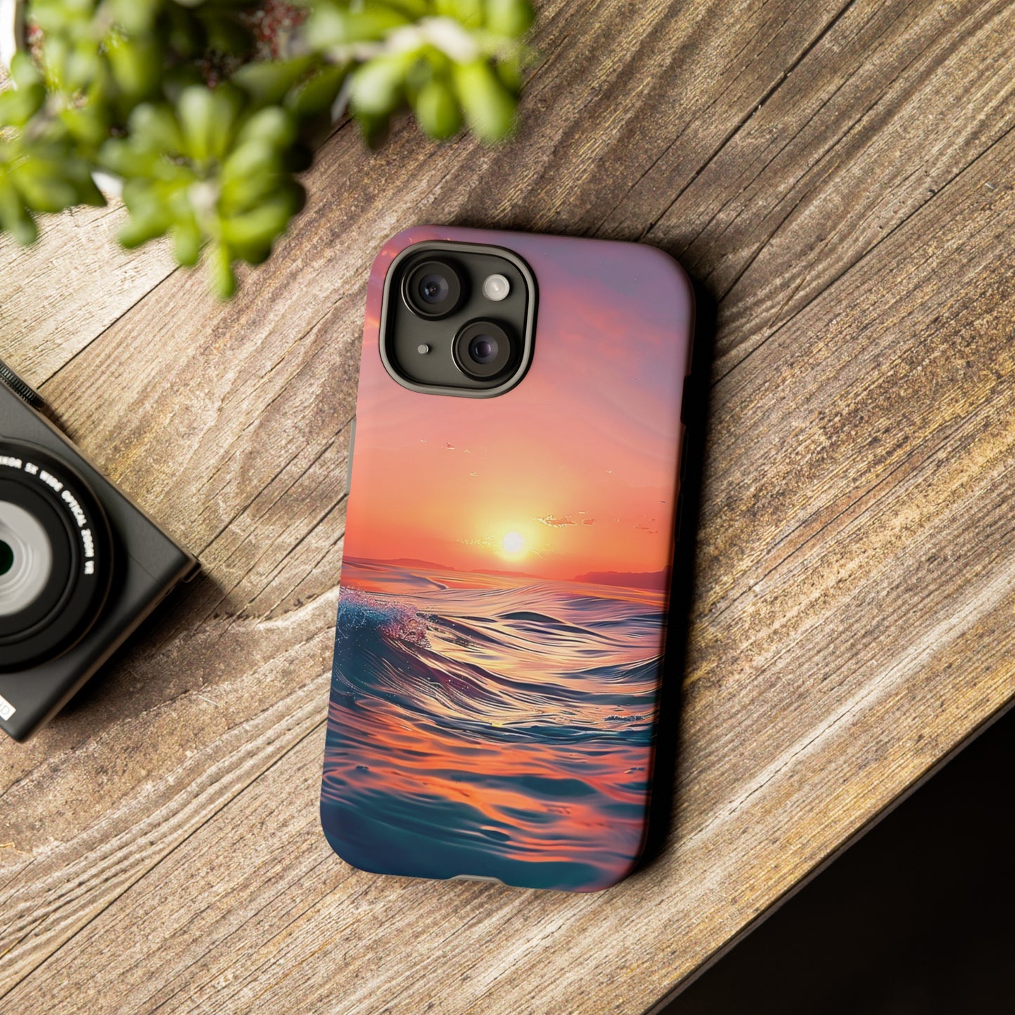 Ocean Sunset Tough Phone Case