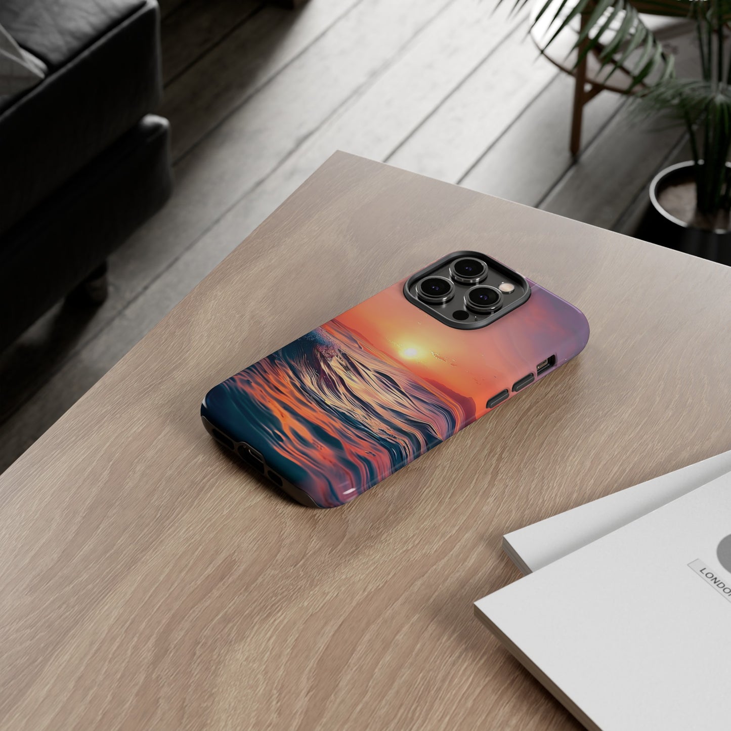 Ocean Sunset Tough Phone Case