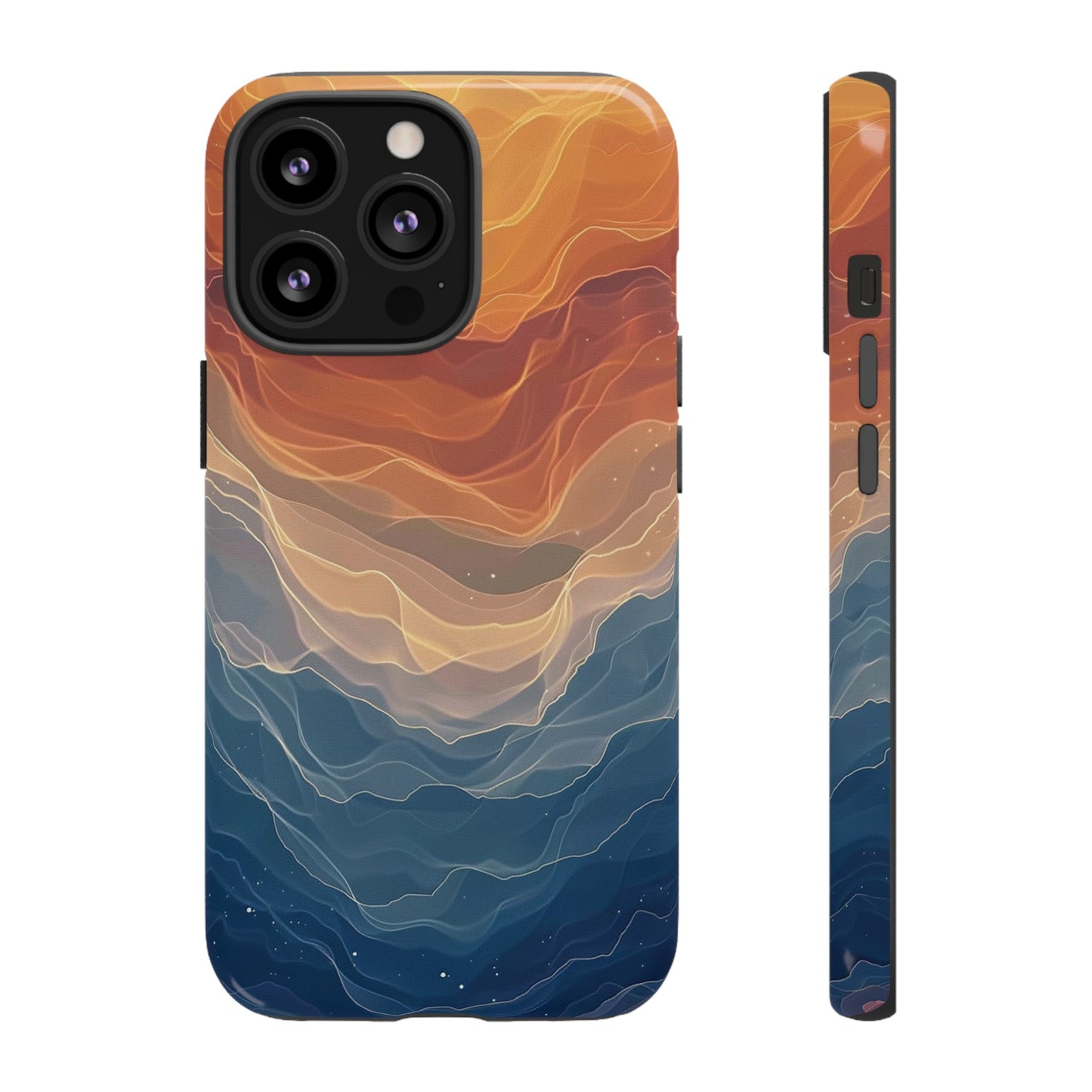 Color Waves Tough Phone Case