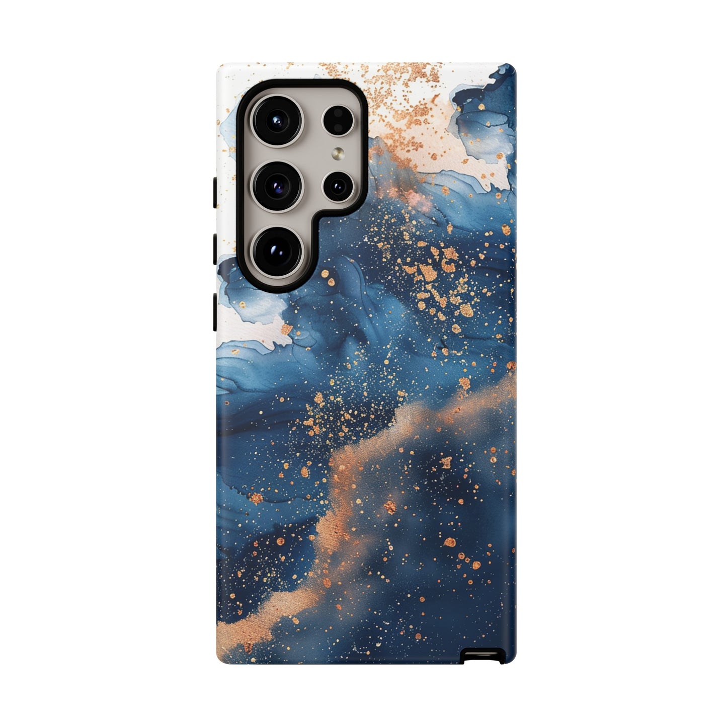 Blue Watercolors Tough Phone Case