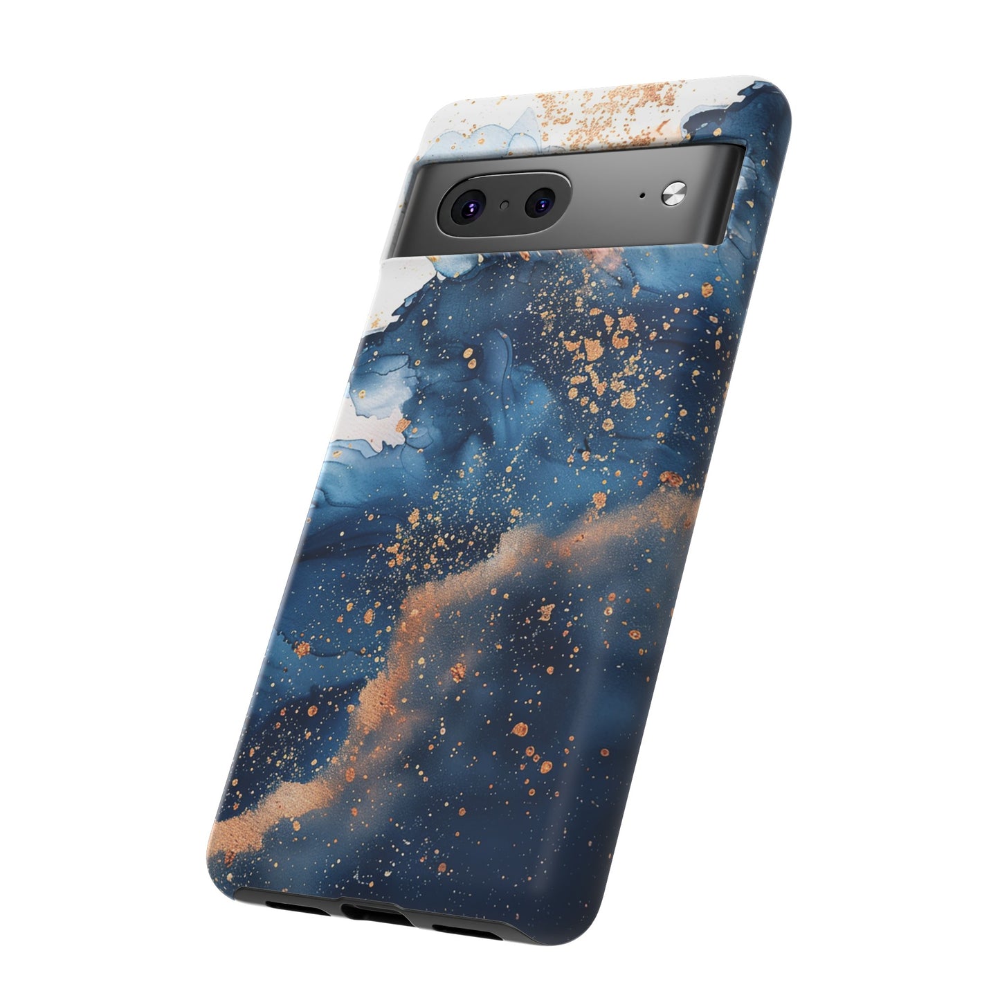 Blue Watercolors Tough Phone Case