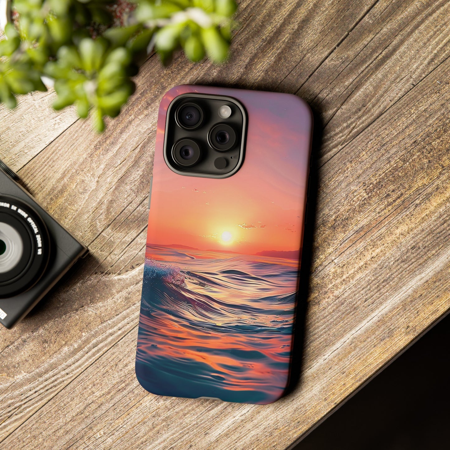 Ocean Sunset Tough Phone Case